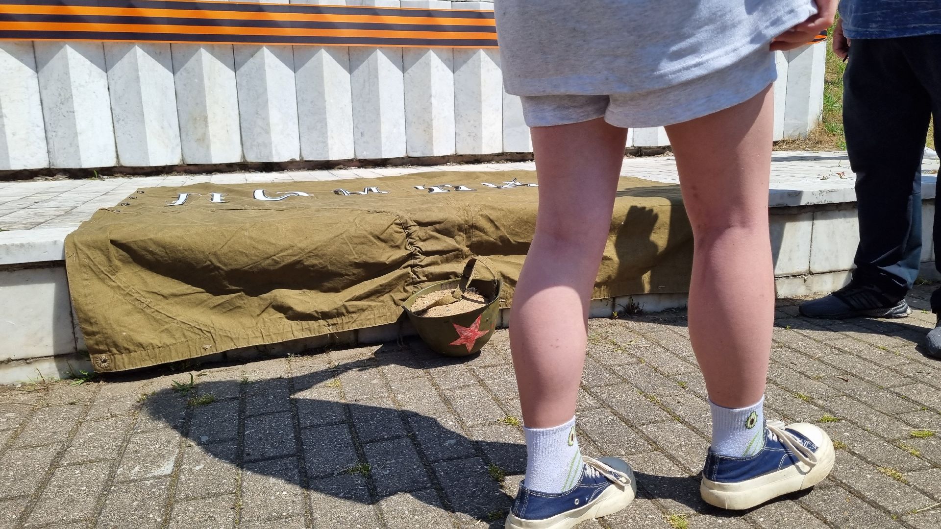 Подмосковье, Ивантеевка, Минута молчания