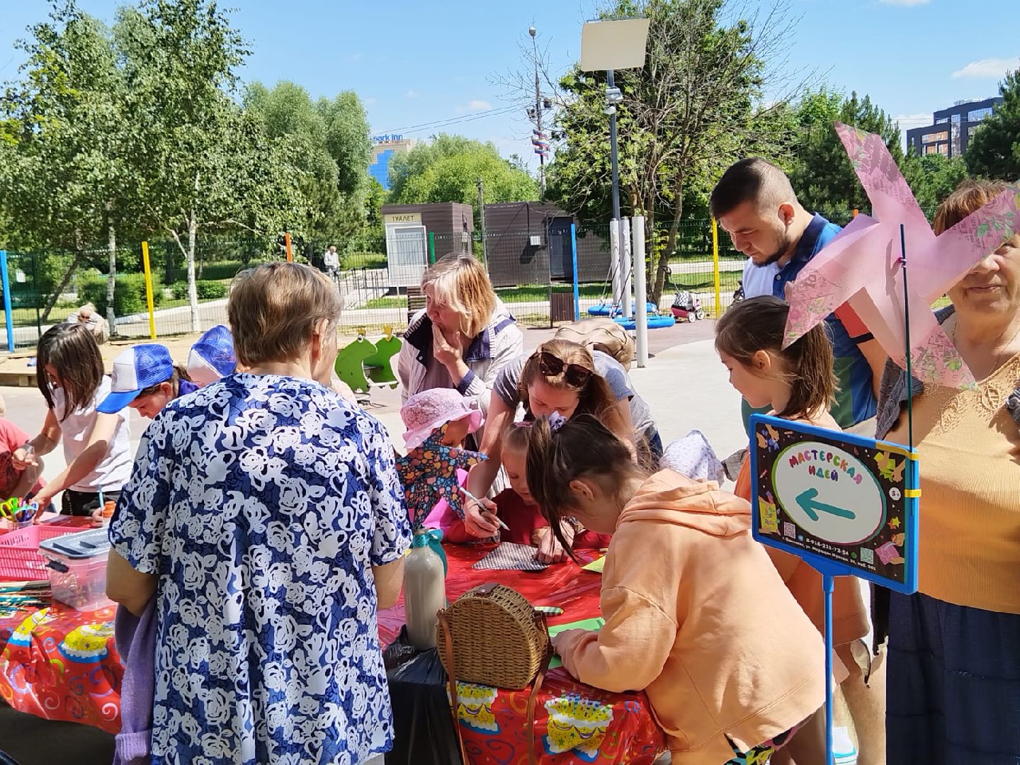 Одинцово, Мастерская идей, Парки Подмосковья, бумага, поделки