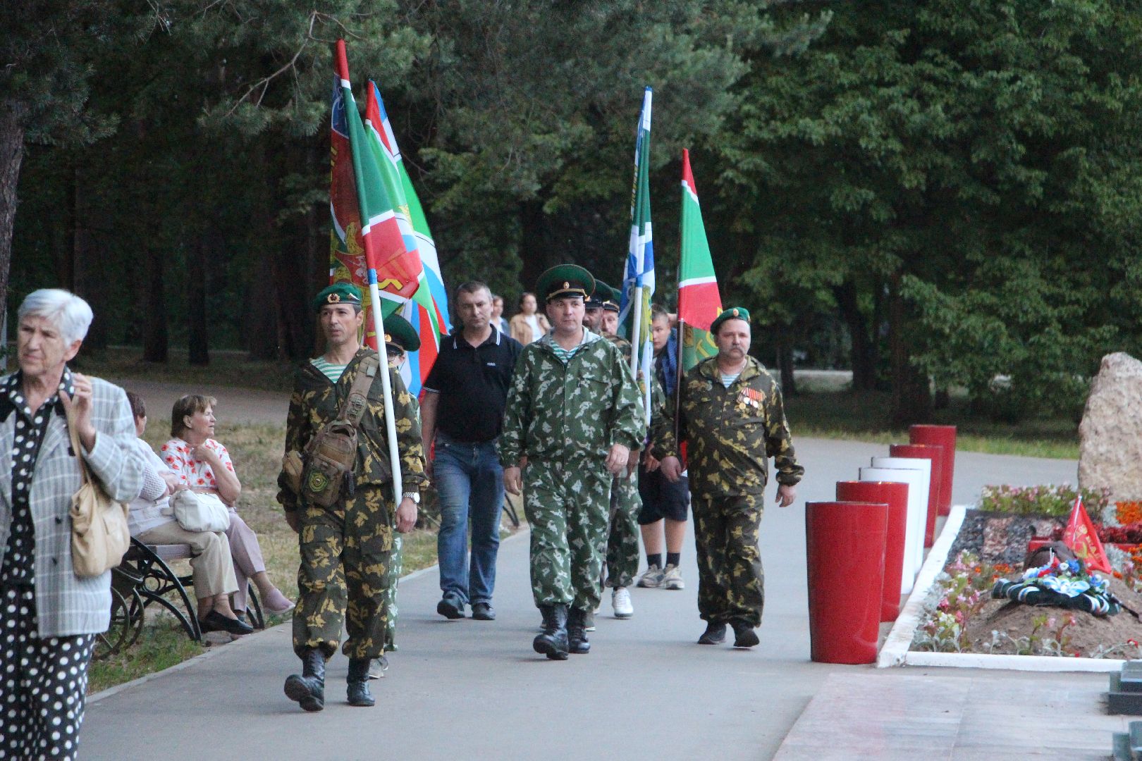 всероссийская акция, День памяти и скорби, Рубеж обороны, Протвино, Свеча памяти