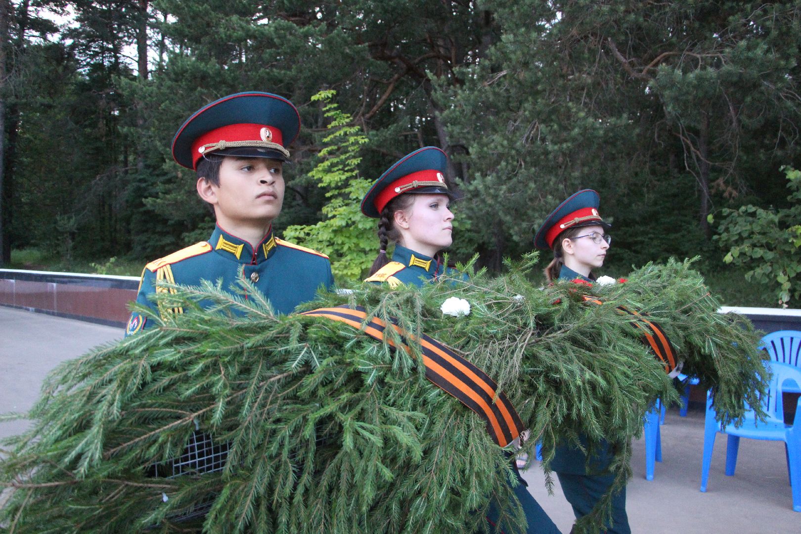всероссийская акция, День памяти и скорби, Рубеж обороны, Протвино, Свеча памяти
