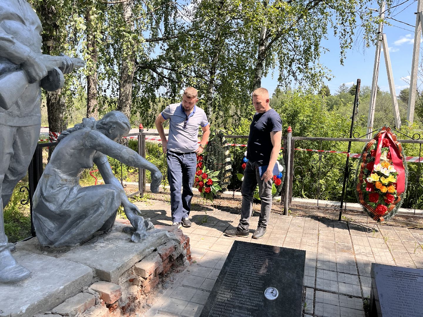 Шаховская, вов, памятник, реставрация