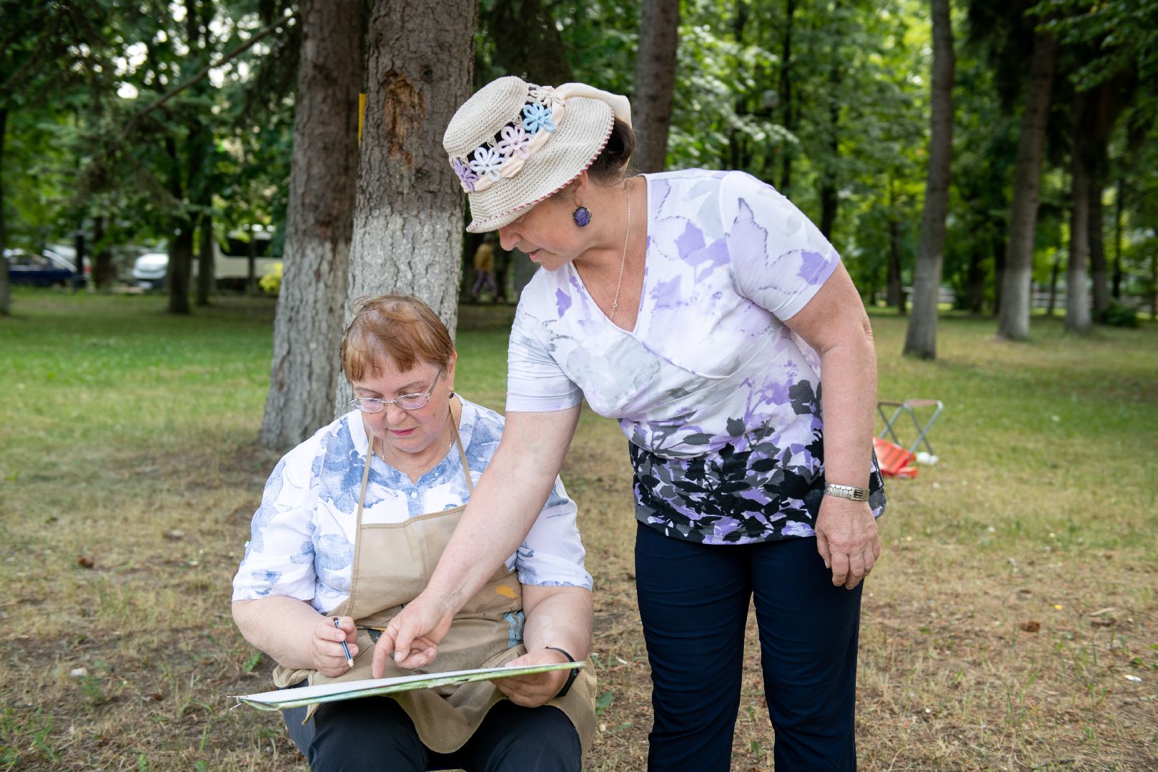 лыткарино, культура, пленэр, художник, картина,