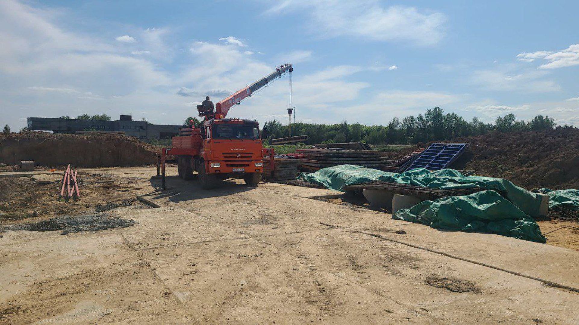 Солнечногорск, очистные, строительство, работы, муниципалитет