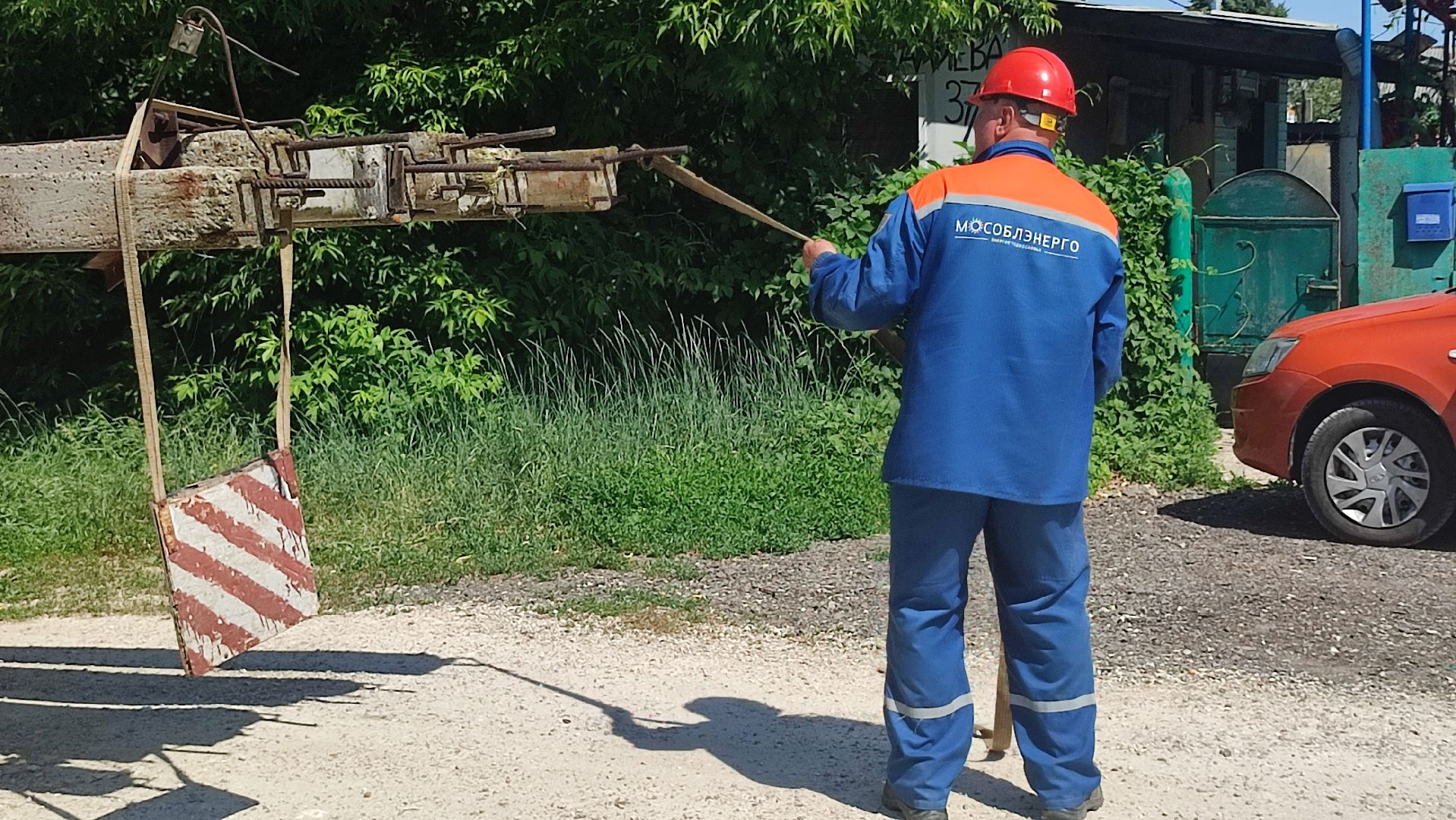 Кашира, Мосэнерго, линия электропередачи, электричество, СИП, опоры