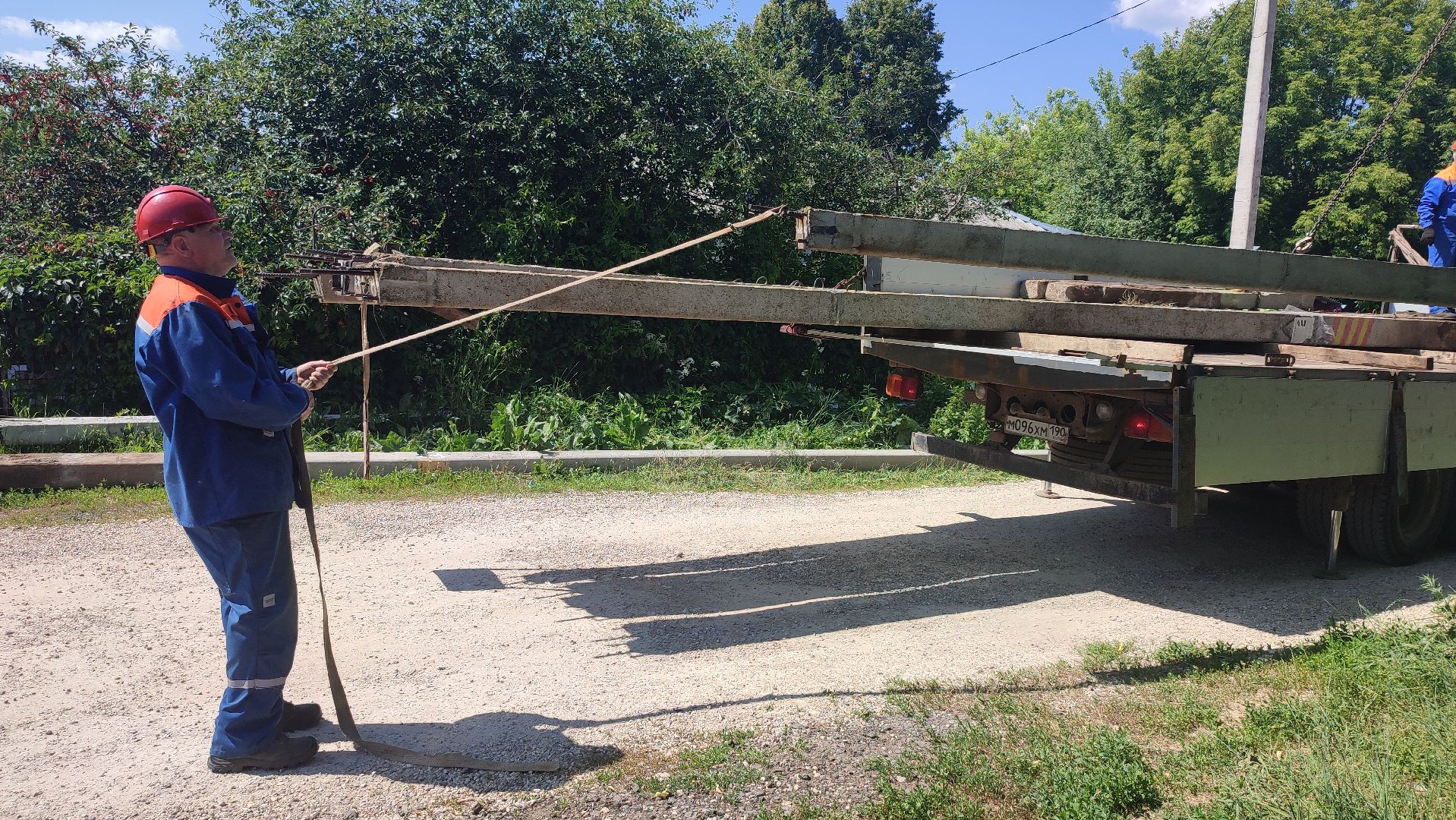 Кашира, Мосэнерго, линия электропередачи, электричество, СИП, опоры