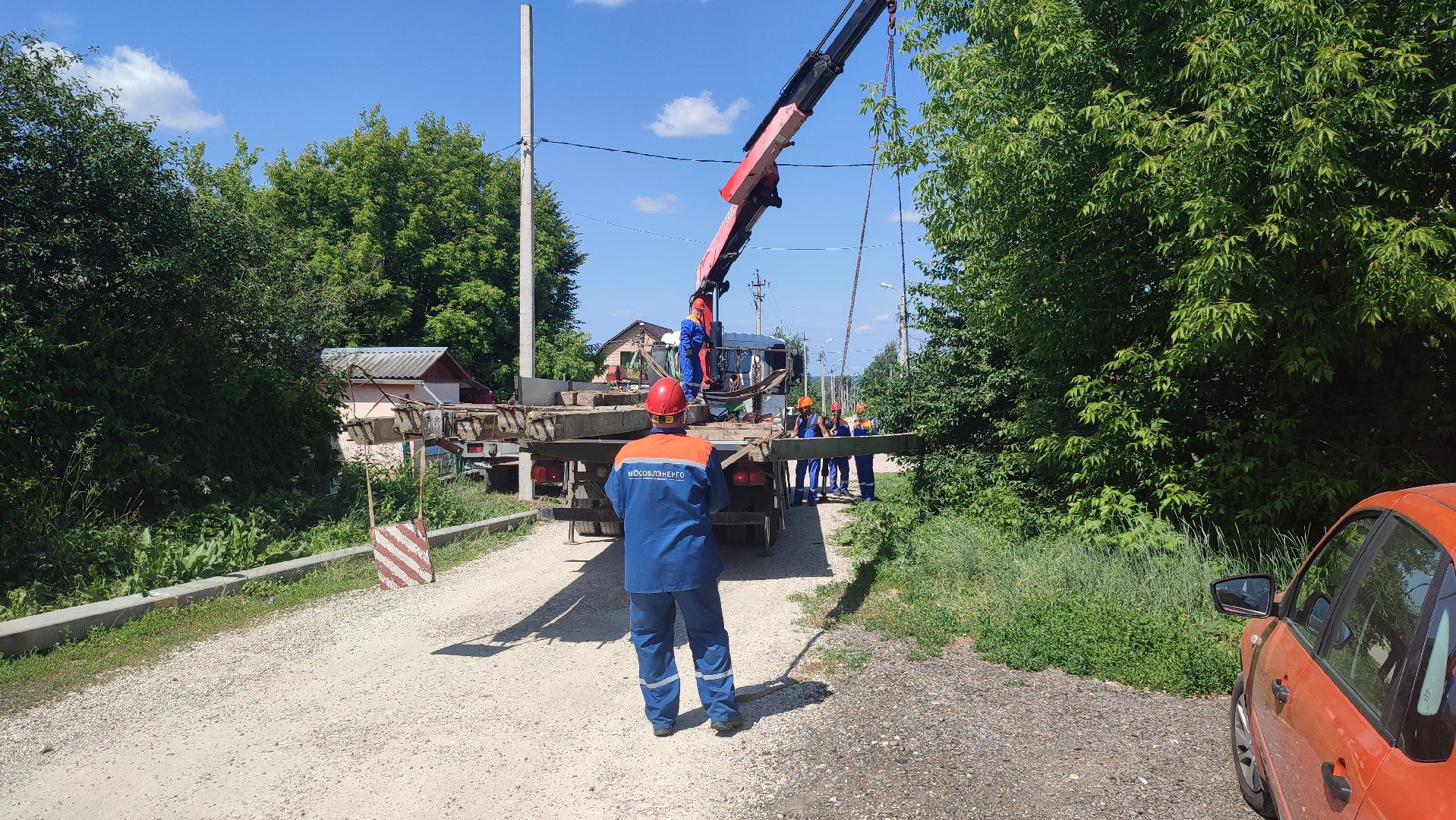 Кашира, Мосэнерго, линия электропередачи, электричество, СИП, опоры