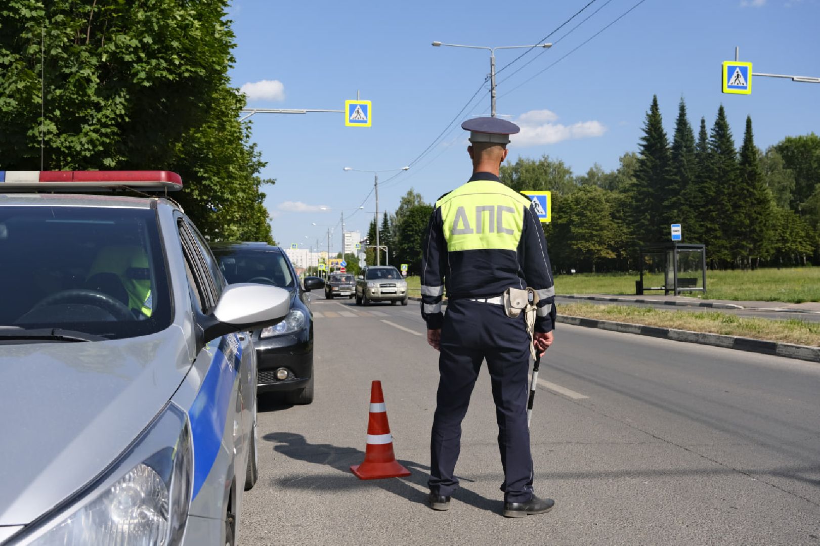 Пущино, дороги, ГИБДД