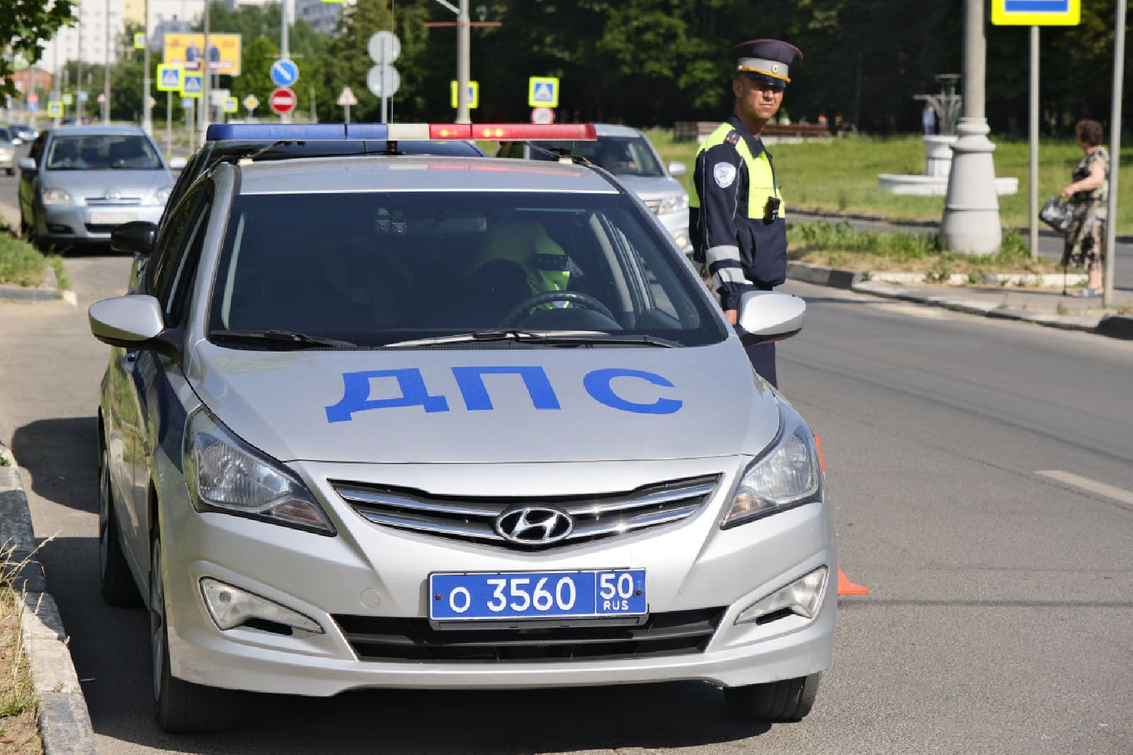 Пущино, дороги, ГИБДД