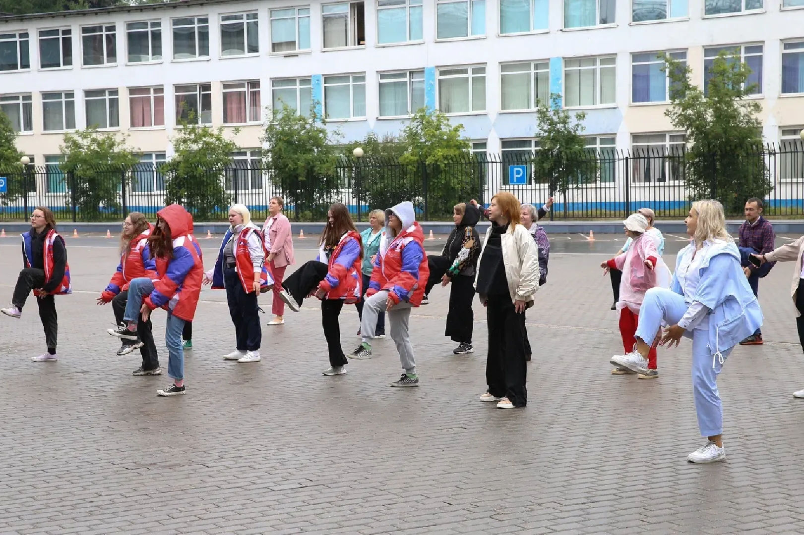 Химки, спорт, зарядка, акция, 10 000 шагов