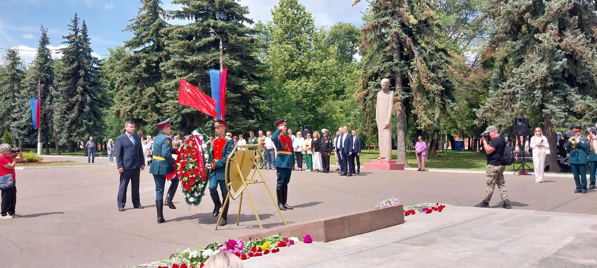 Коломна, минута молчания, мемориал