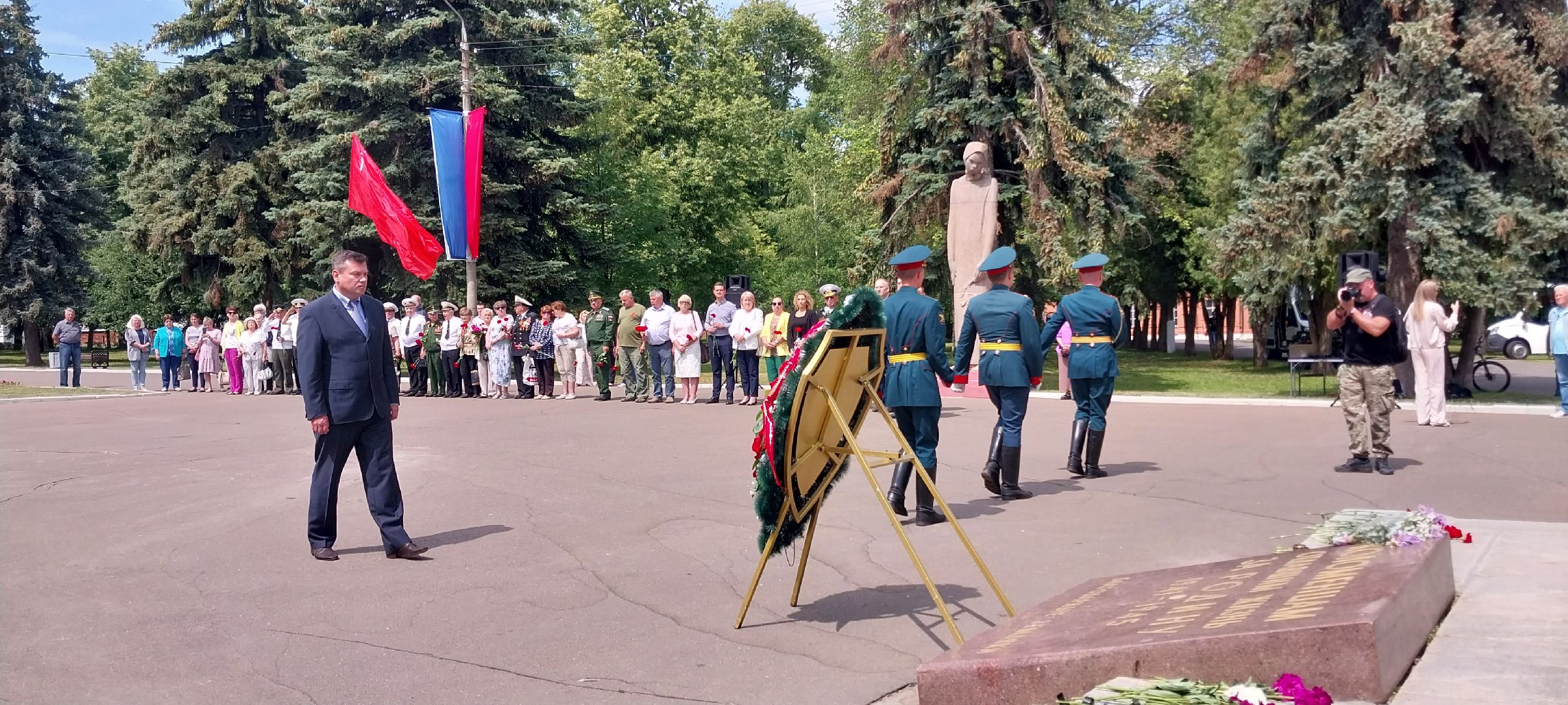 Коломна, минута молчания, мемориал