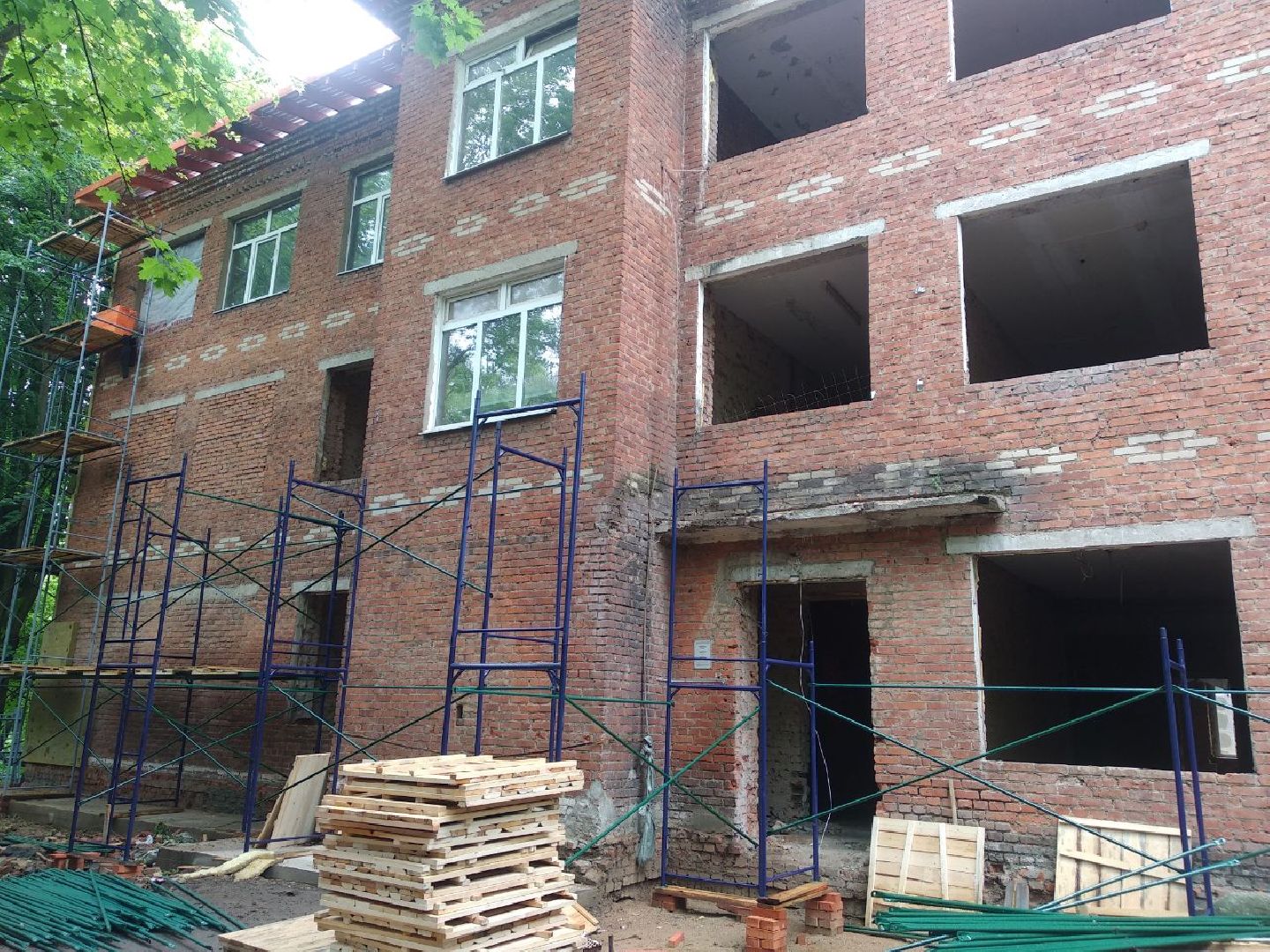 Дмитровская психиатрическая больница, Минздрав МО, Управление технического надзора капитального ремонта