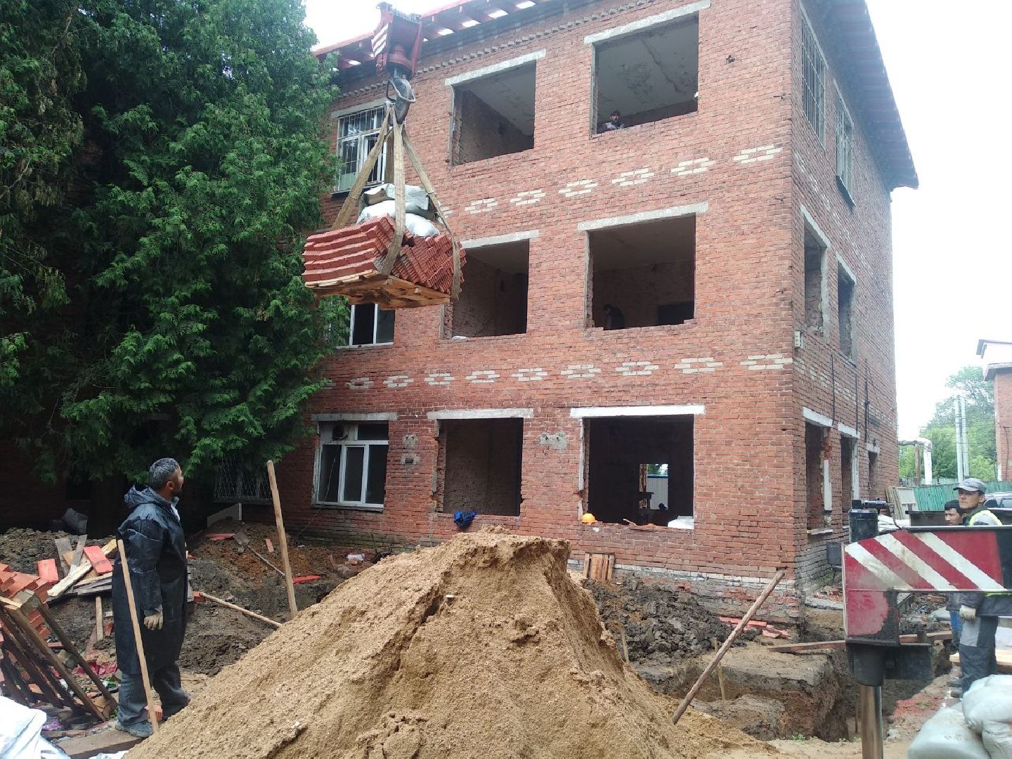 Дмитровская психиатрическая больница, Минздрав МО, Управление технического надзора капитального ремонта