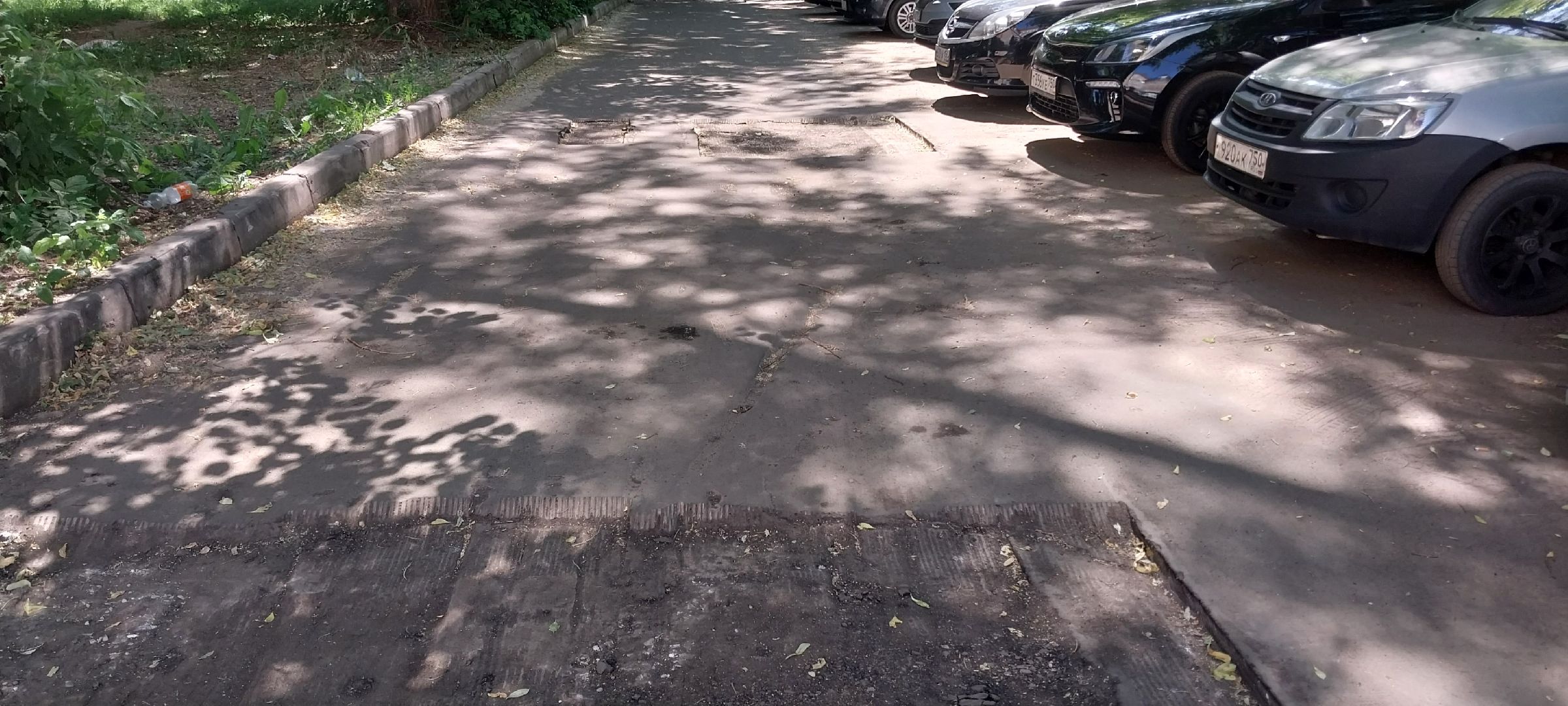 Коломна, дороги, ямочный ремонт