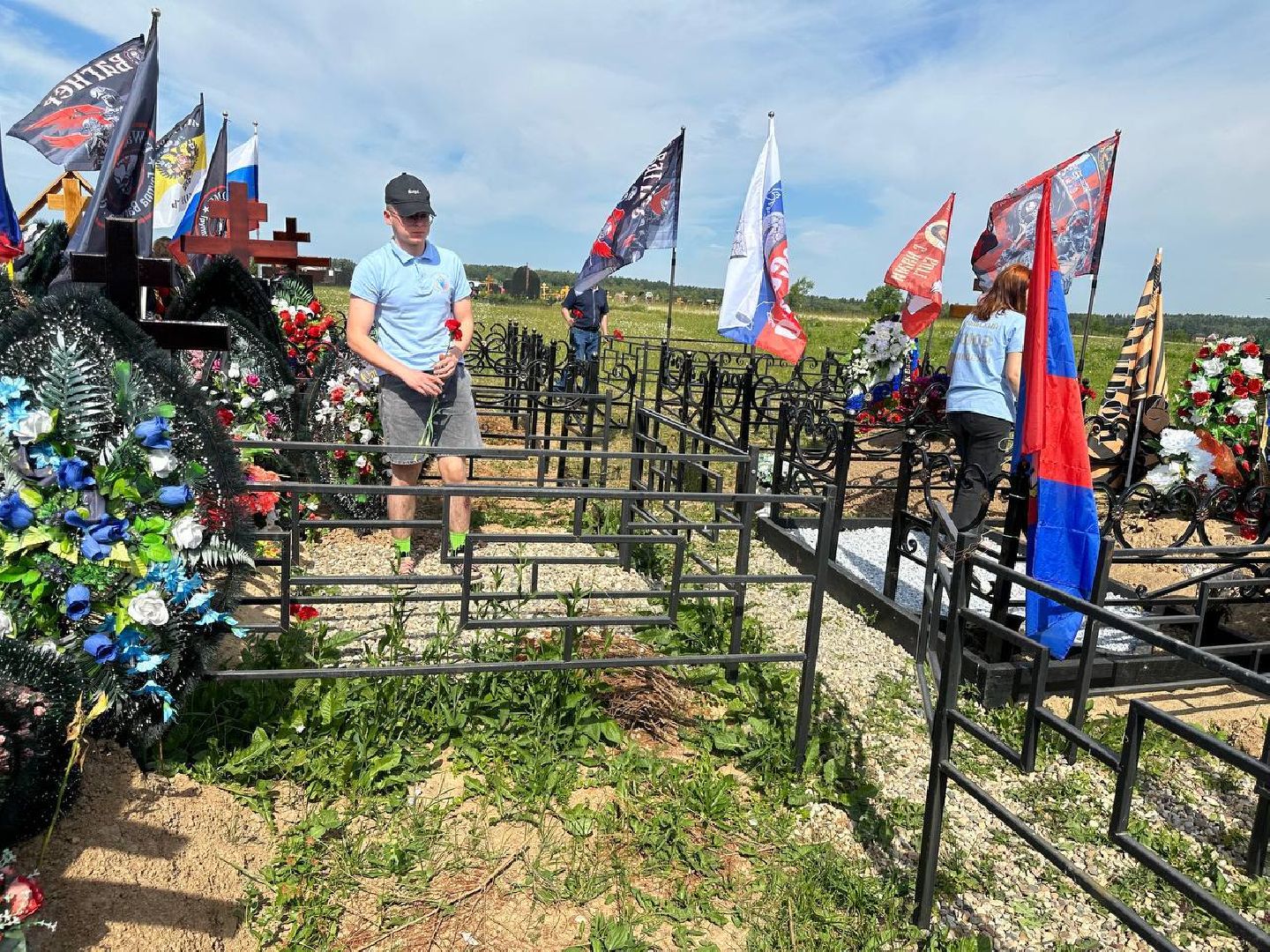 Подольск, мемориал, День памяти и скорби, возложение