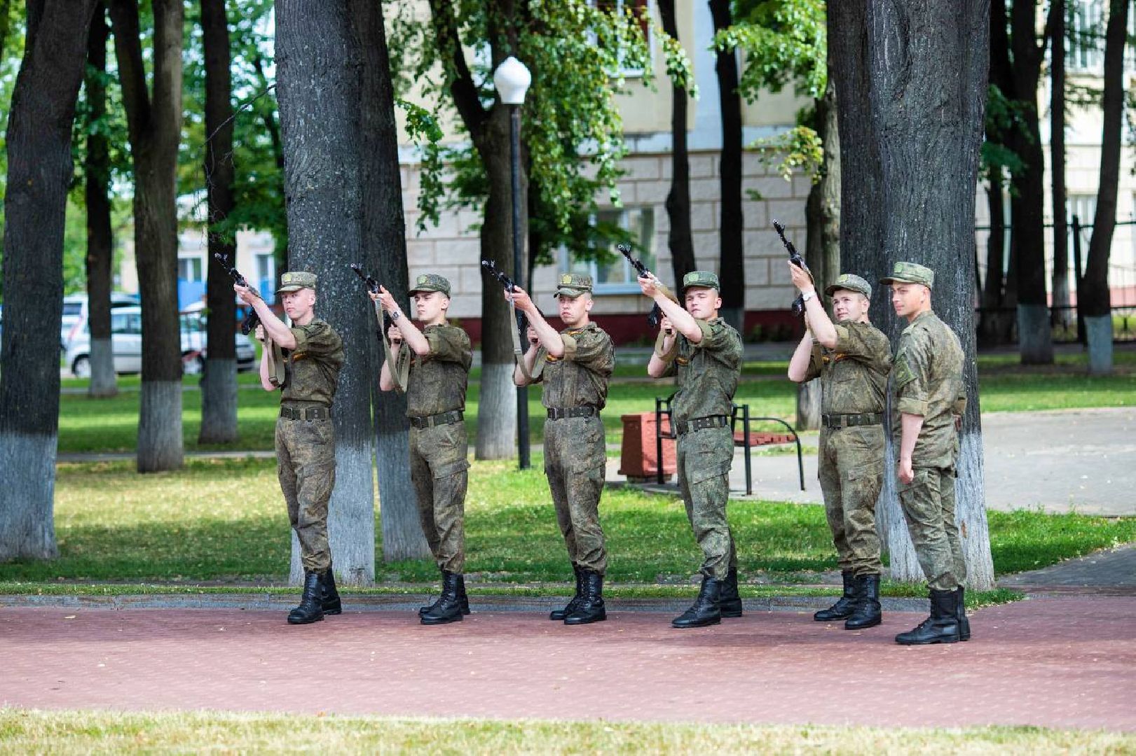 Подольск, мемориал, День памяти и скорби, возложение