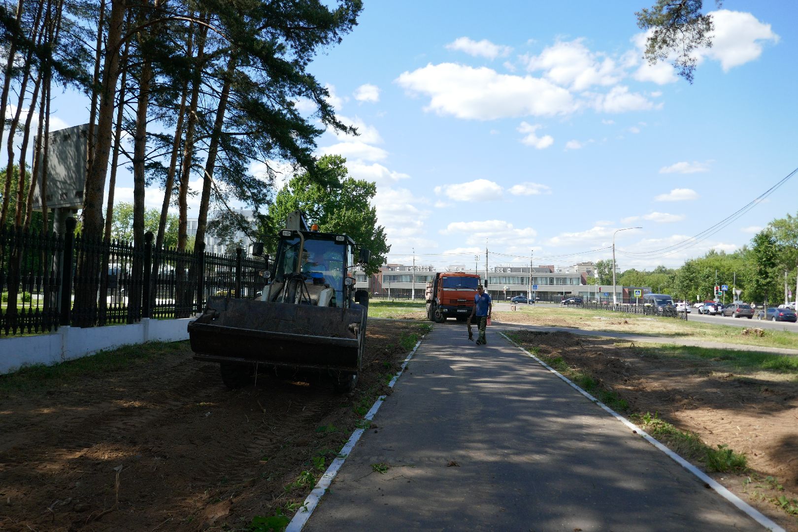 Подольск, благоустройство, Ул. Высотная, комфортная городская жизнь