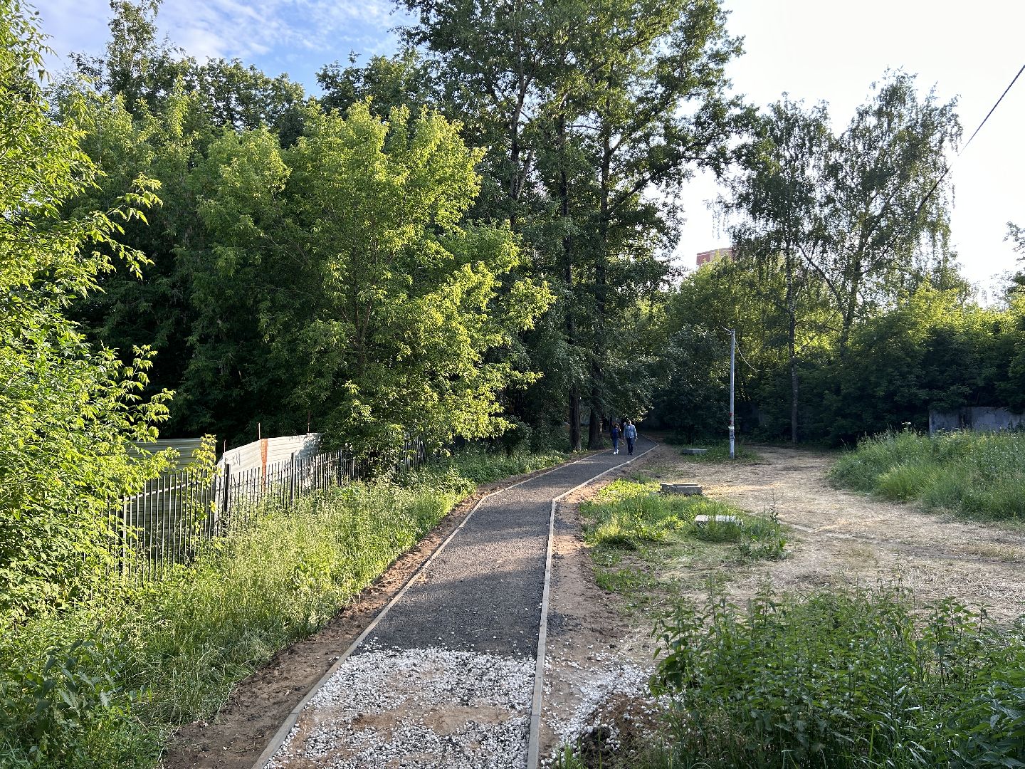 тротуар, благоустройство, Щёлково