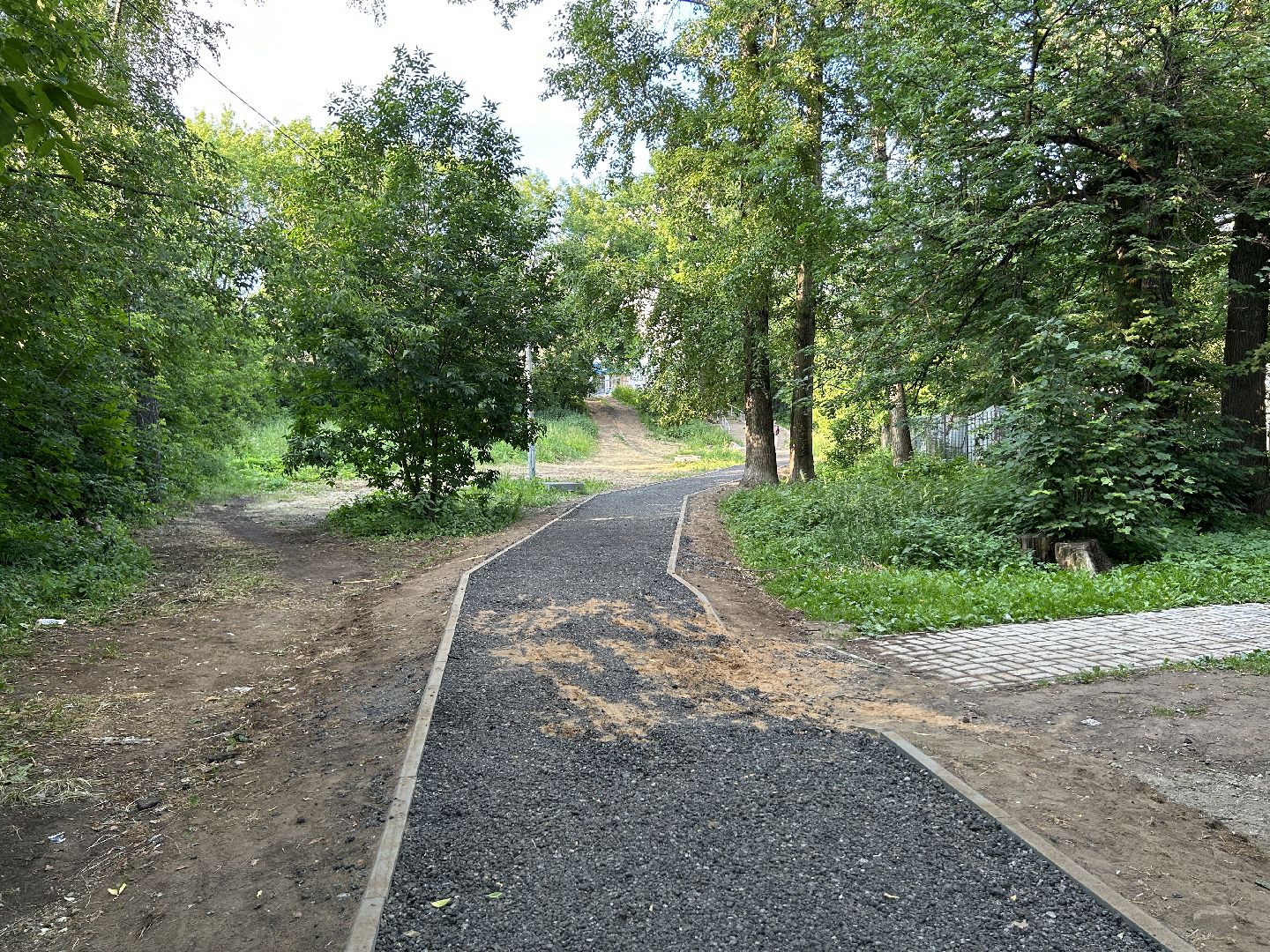 тротуар, благоустройство, Щёлково