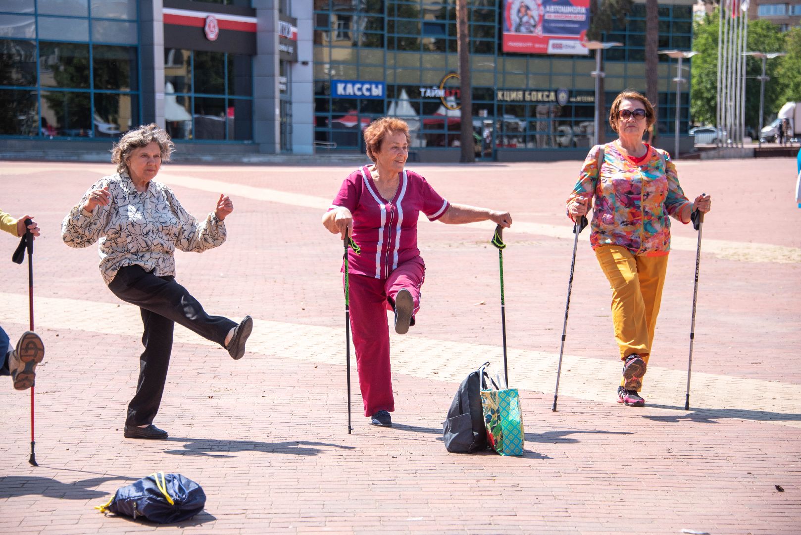 Балашиха, Подмосковье, спорт, ходьба, акции, парки