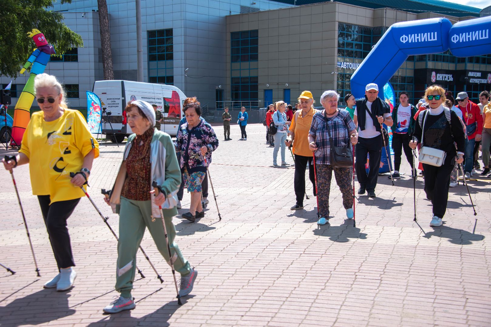 Балашиха, Подмосковье, спорт, ходьба, акции, парки