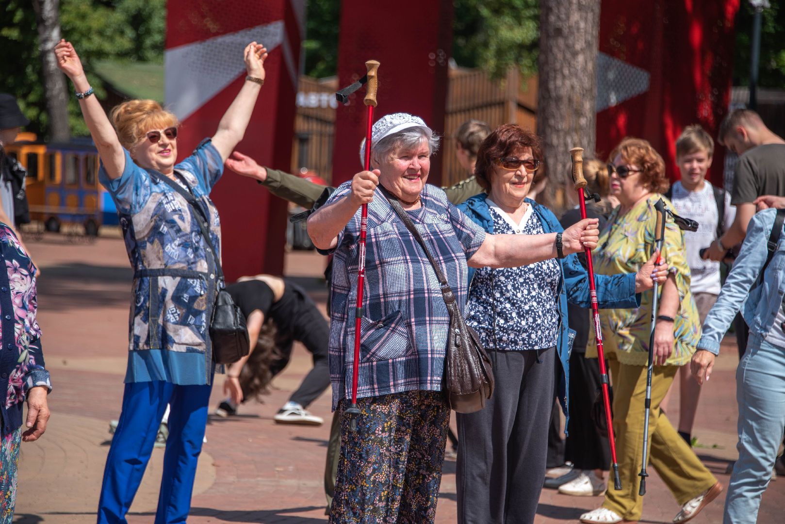 Балашиха, Подмосковье, спорт, ходьба, акции, парки