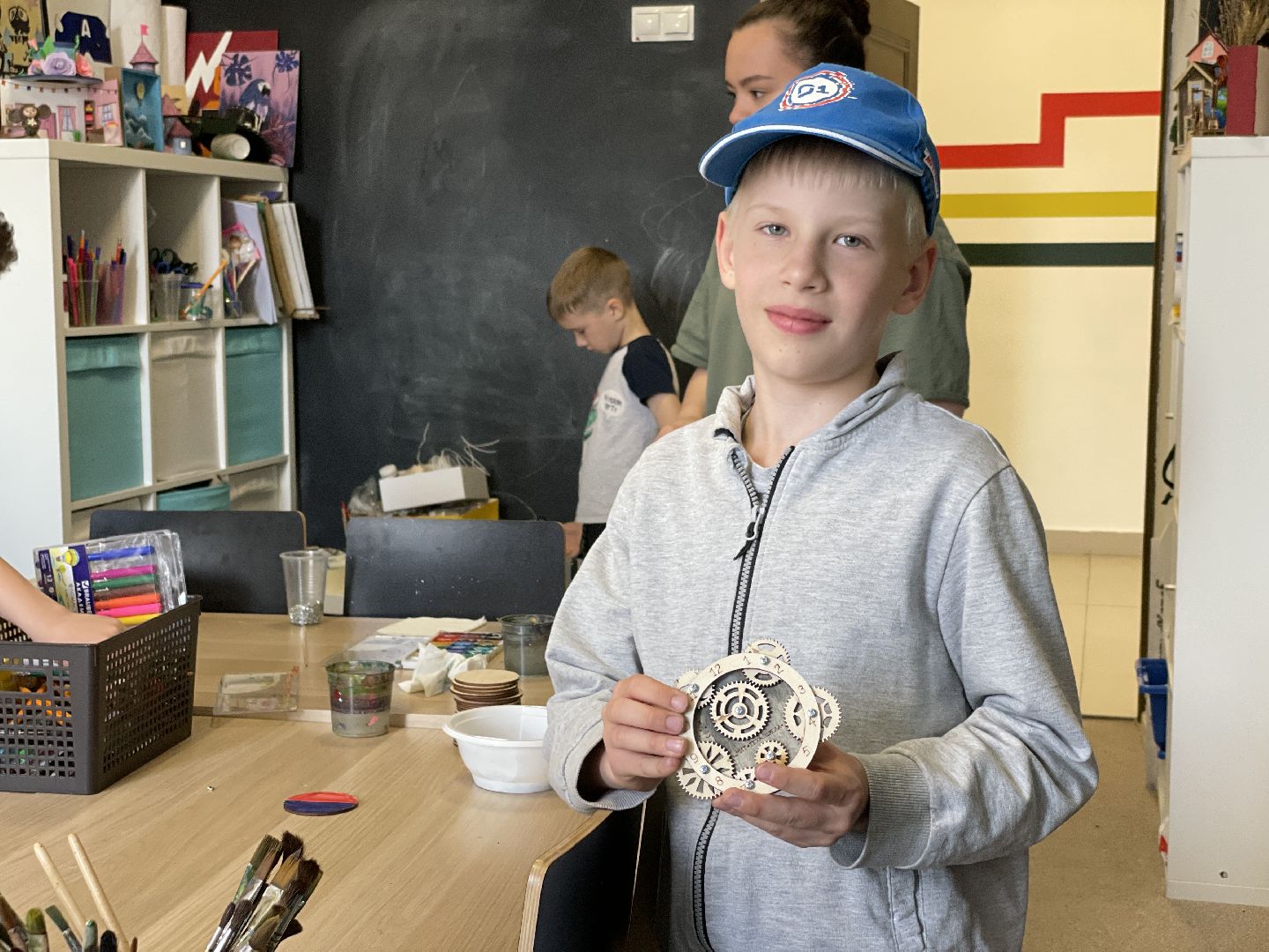 Техношкола, лагерь, дети, лето