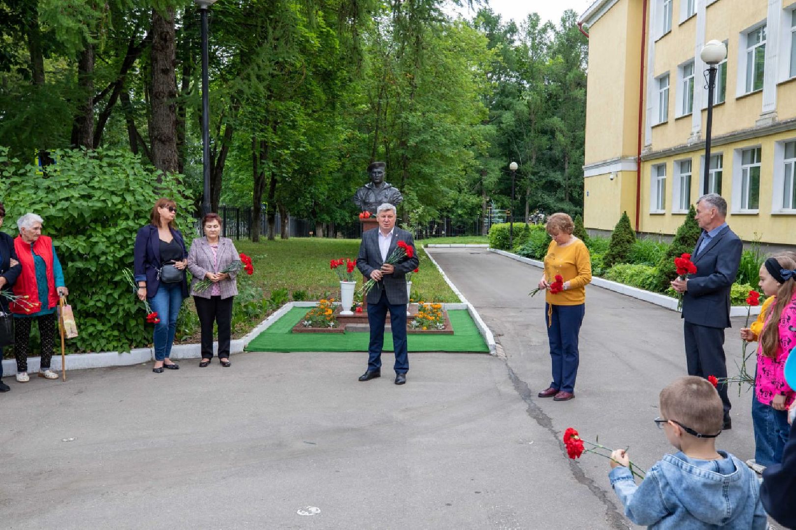 Подольск, Герой России, Александр Монетов, память, возложение цветов