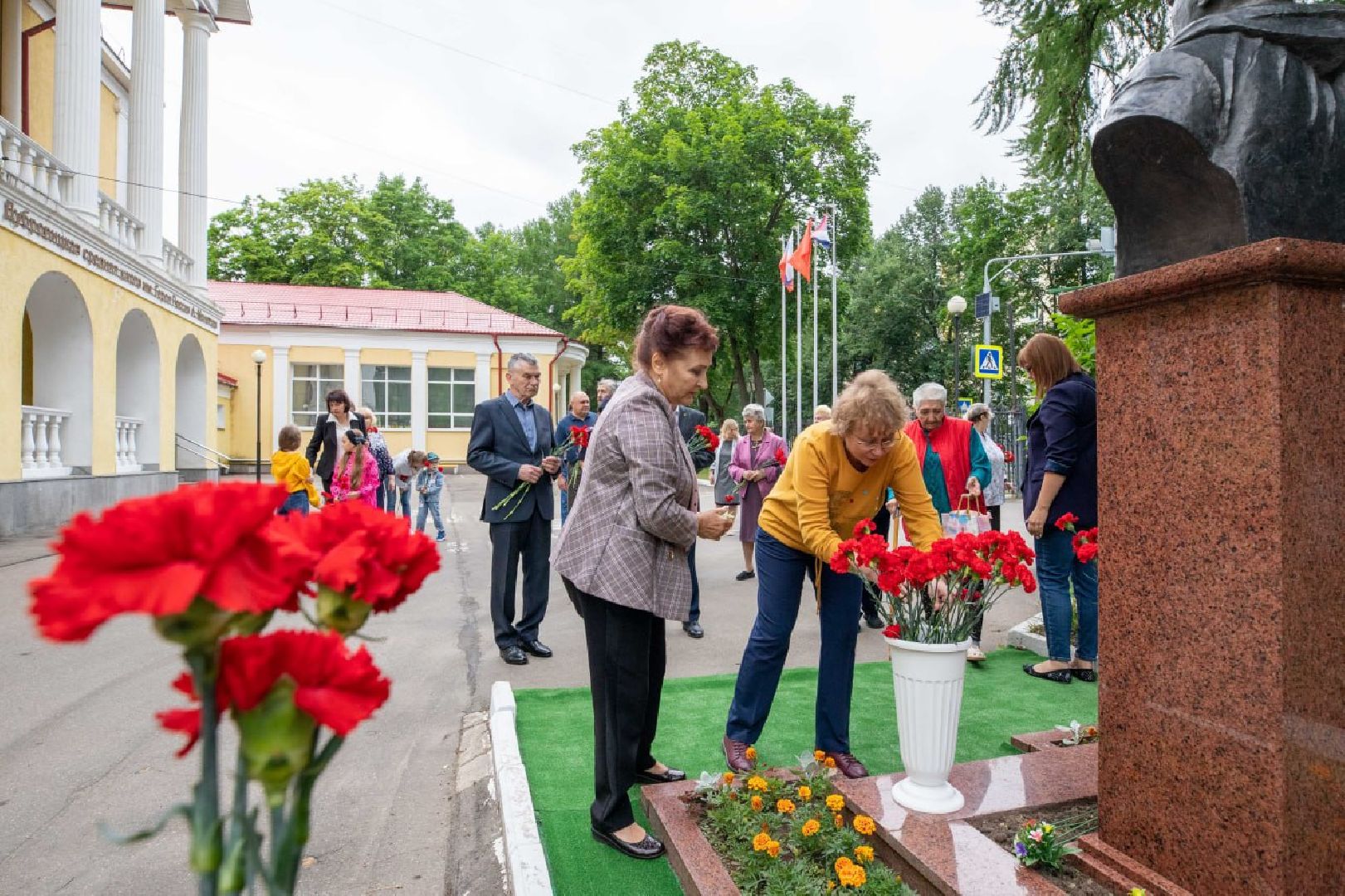 Подольск, Герой России, Александр Монетов, память, возложение цветов