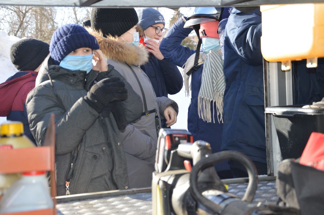 Шатура, ЧС, обучение, школа, учения, моспожспас, школа-интернат