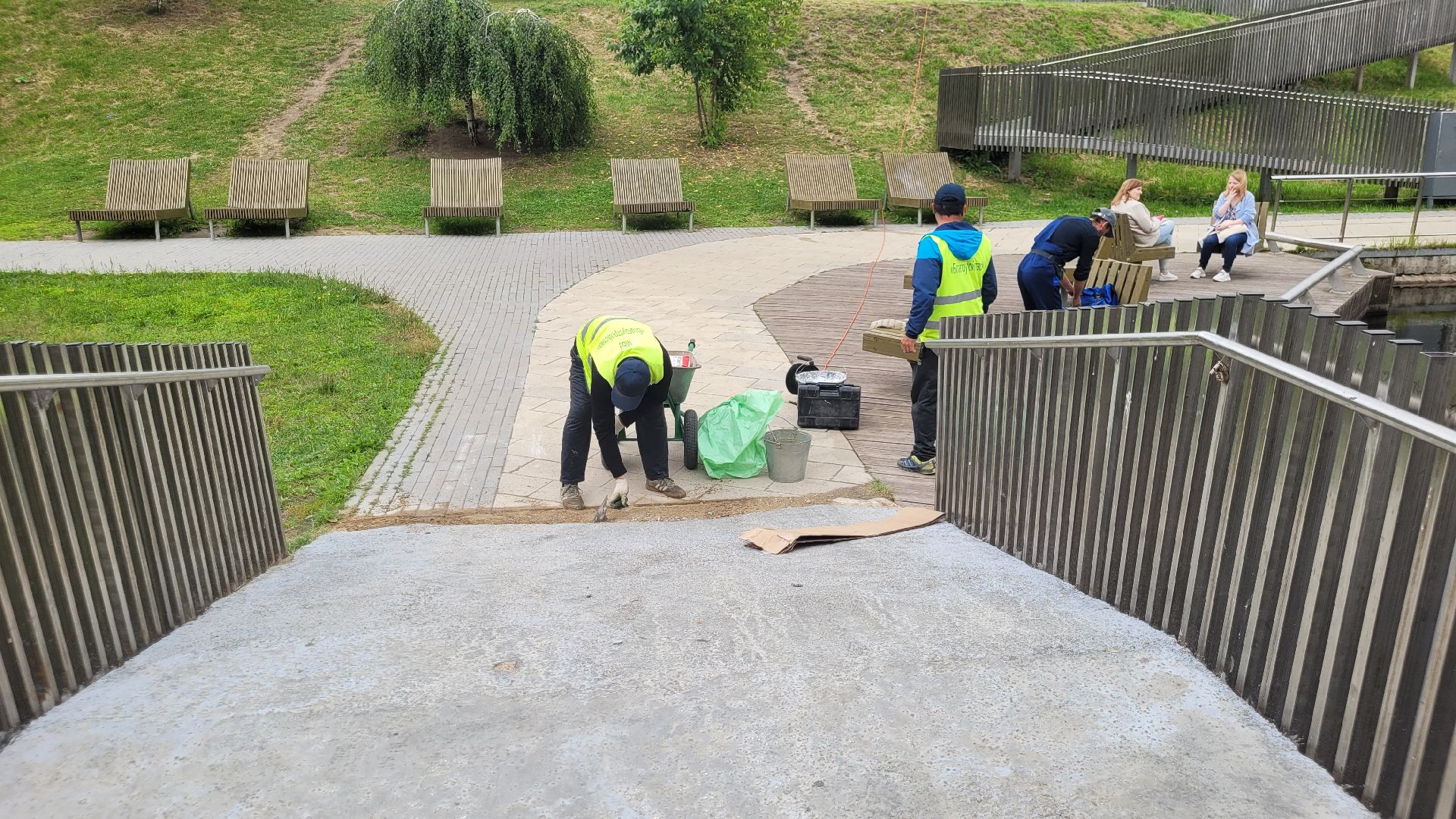 жкх; благоустройство; ремонт; мост; видное