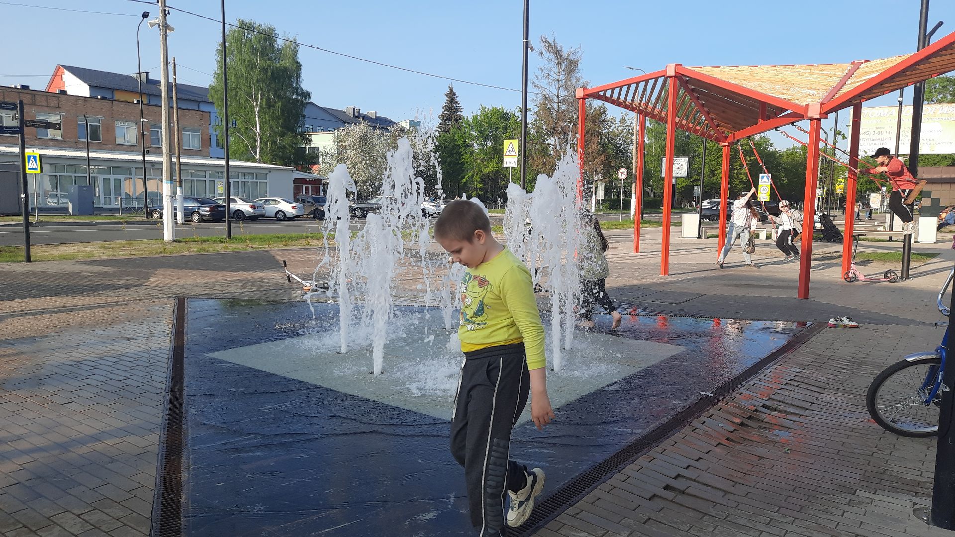 #шатура, #фонтан, #ремонт, #город