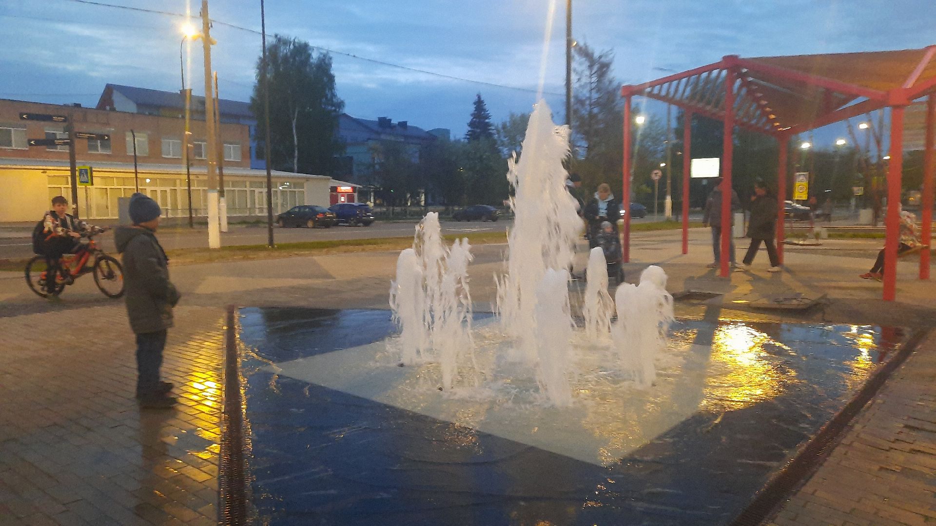 #шатура, #фонтан, #ремонт, #город