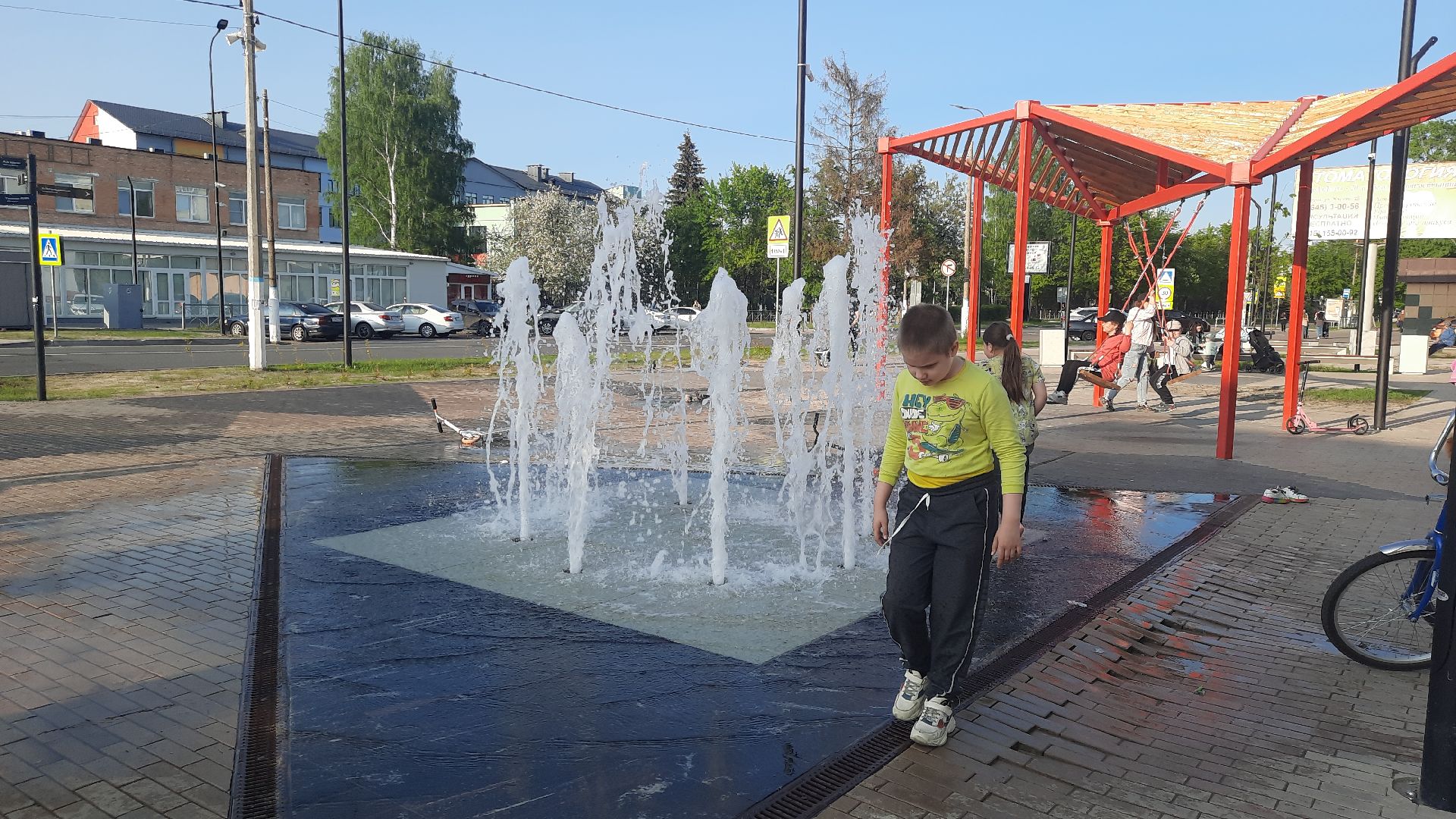 #шатура, #фонтан, #ремонт, #город