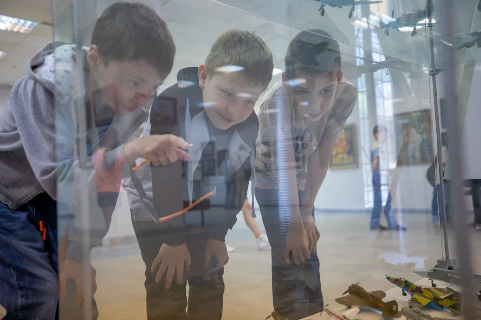 Культура, выставка, моделирование, модели, техника, Орехово-Зуево, школьный лагерь