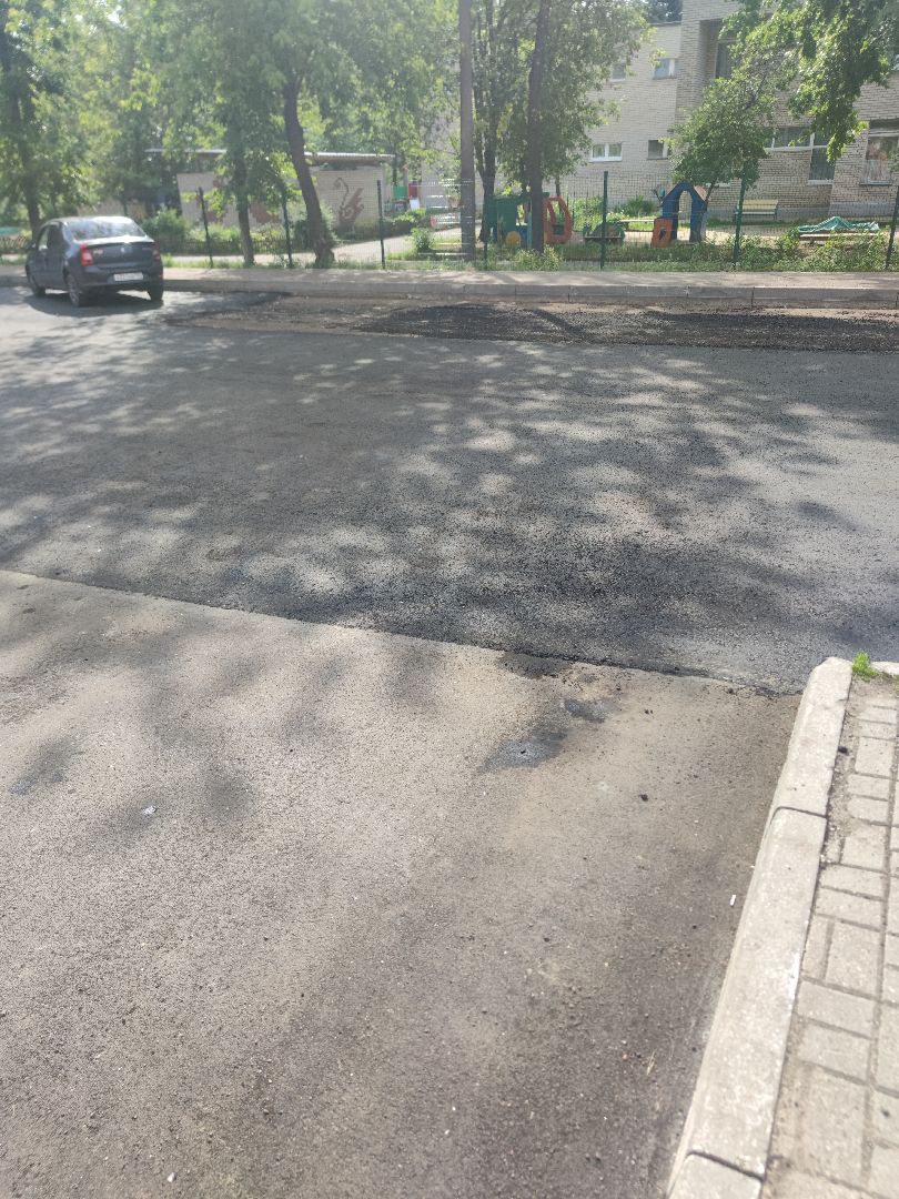 Ремонт дороги, плановый ремонт, асфальт, Дубна