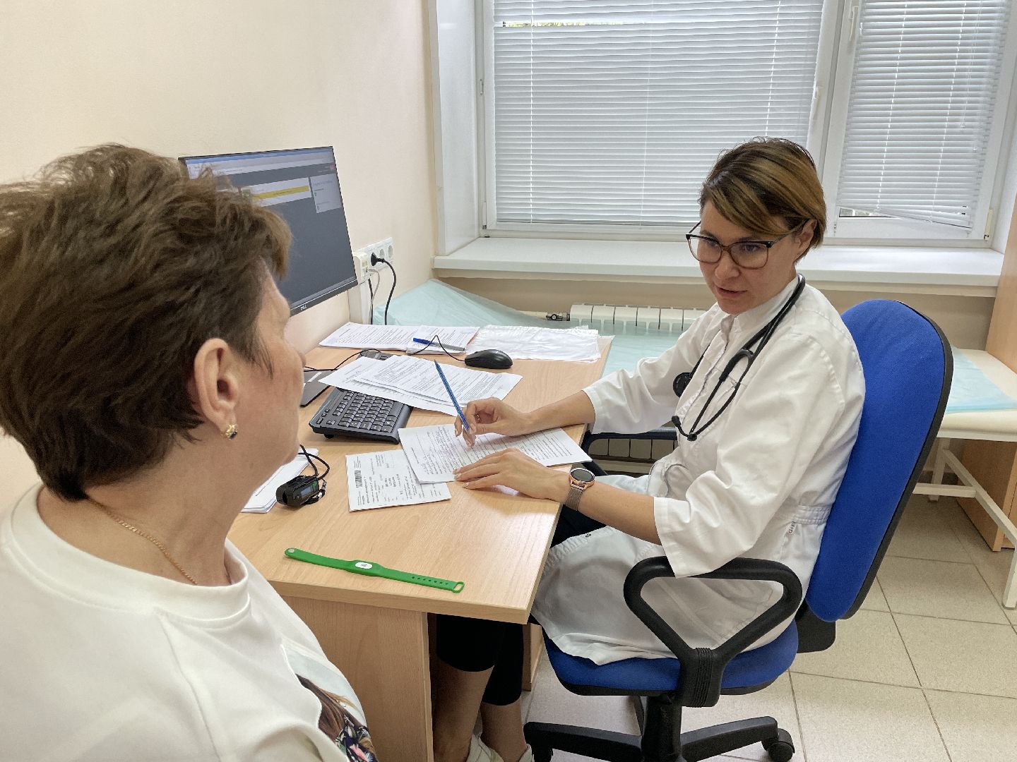 Пульманологи, осмотр, Центр промышленной медицины, Дубна