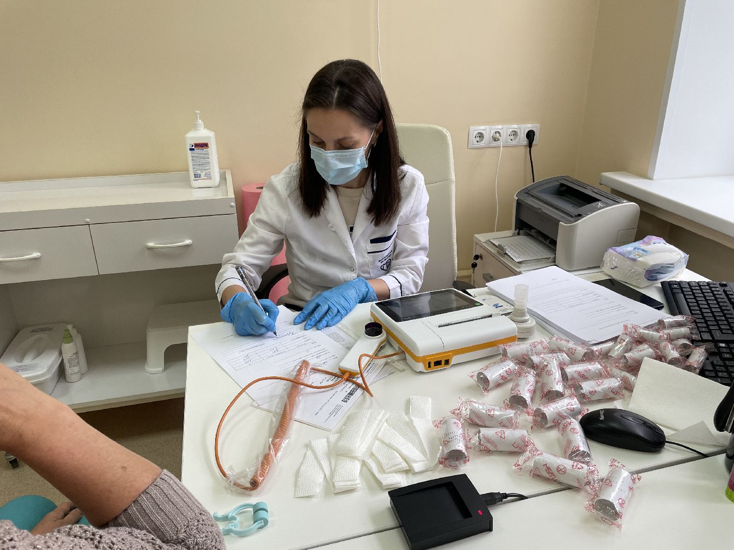 Пульманологи, осмотр, Центр промышленной медицины, Дубна