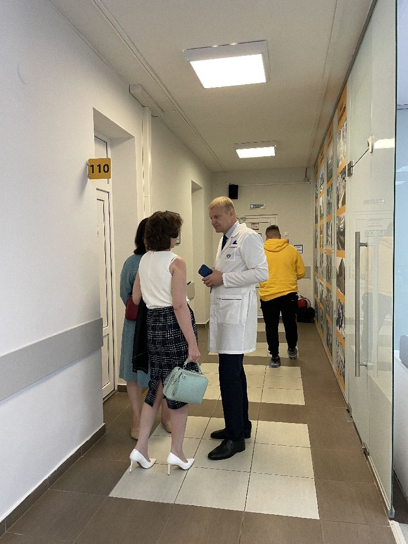 Пульманологи, осмотр, Центр промышленной медицины, Дубна