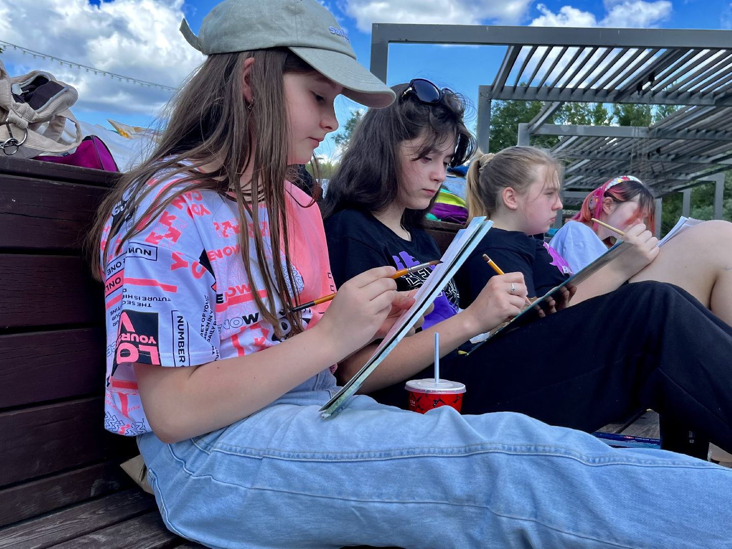 Наро-Фоминск, летний лагерь, лето в Подмосковье, культурные каникулы, творчество