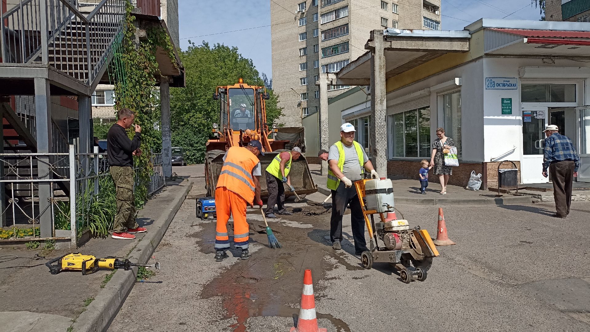 Серпухов, Подмосковье, благоустройство, Добродел, ремонт дороги