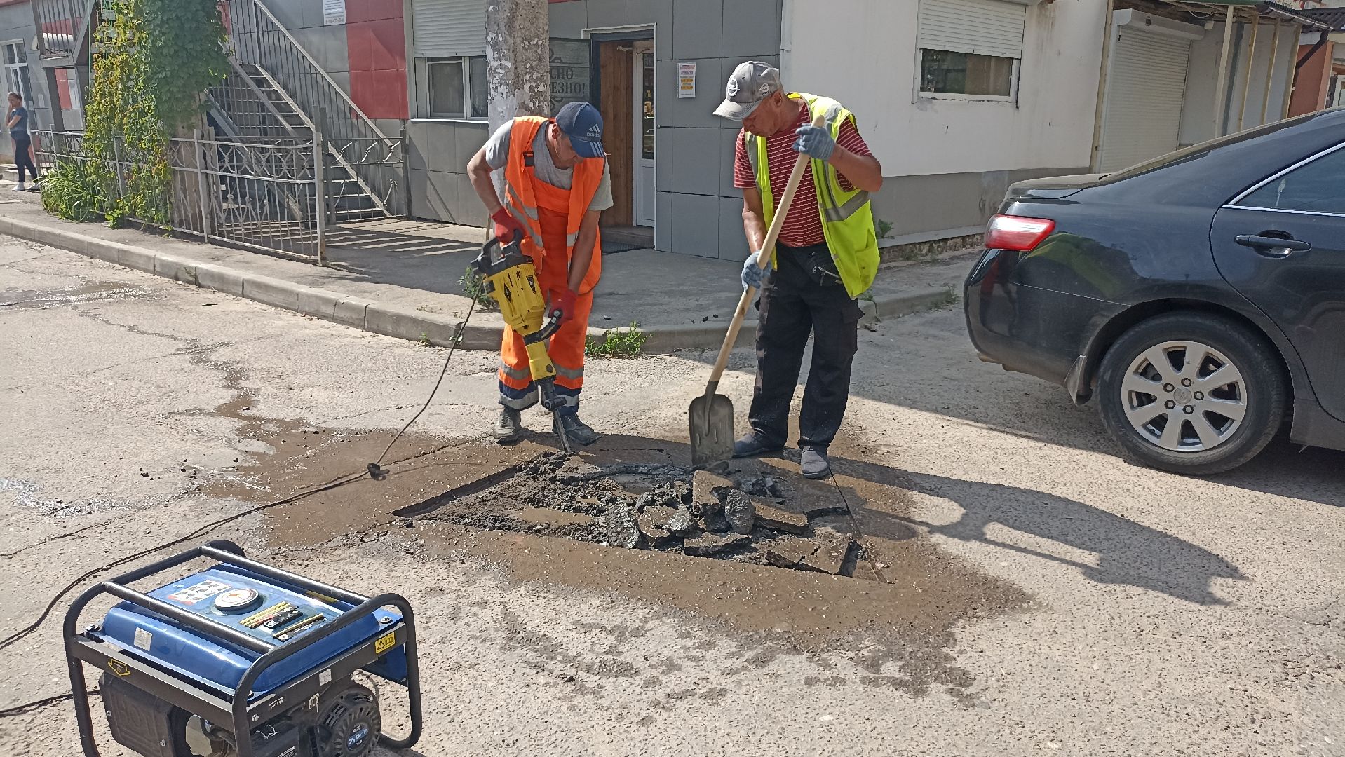 Серпухов, Подмосковье, благоустройство, Добродел, ремонт дороги