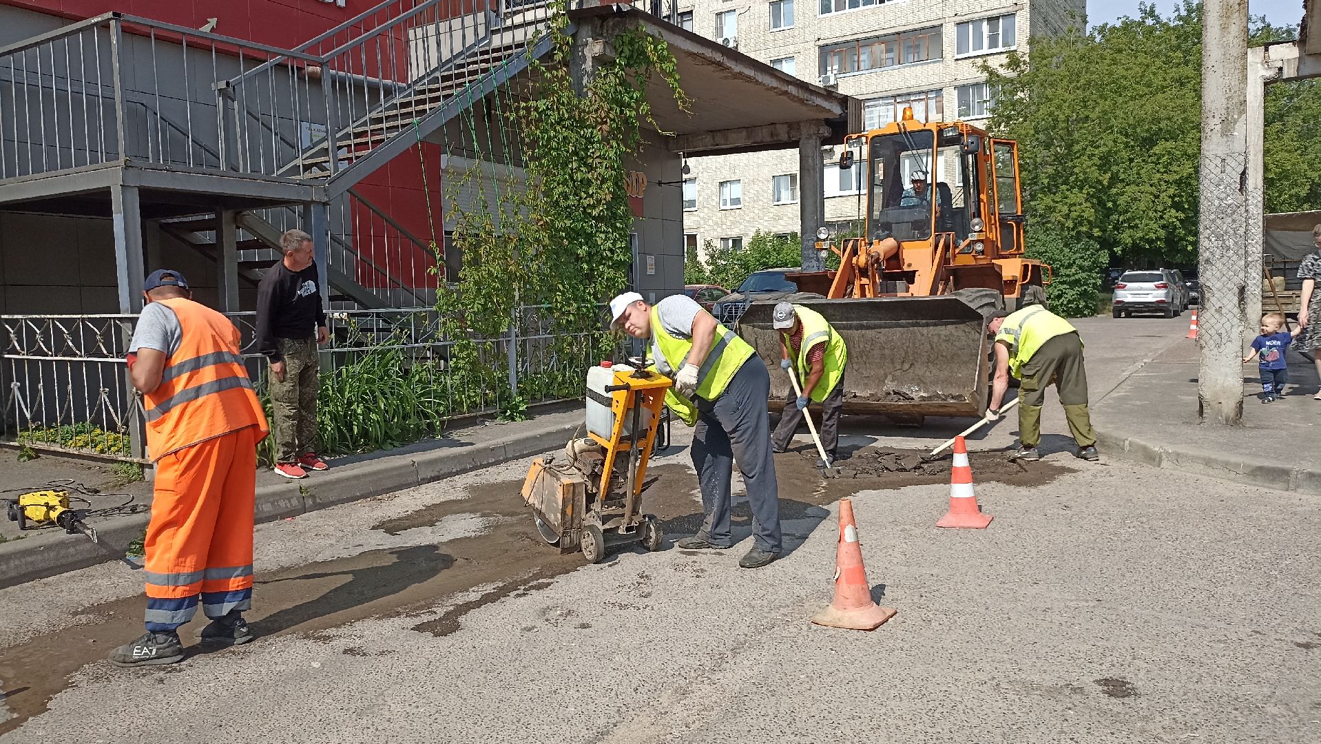 Серпухов, Подмосковье, благоустройство, Добродел, ремонт дороги