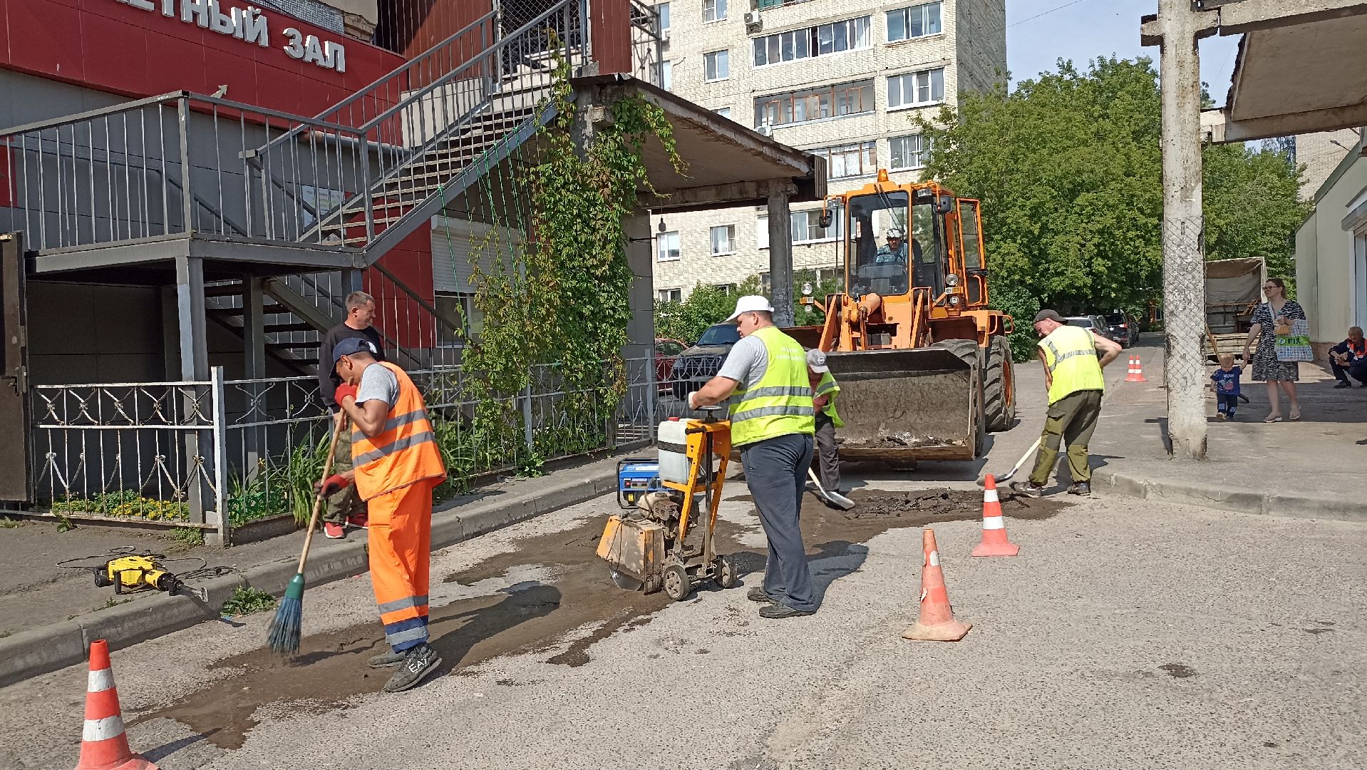 Серпухов, Подмосковье, благоустройство, Добродел, ремонт дороги