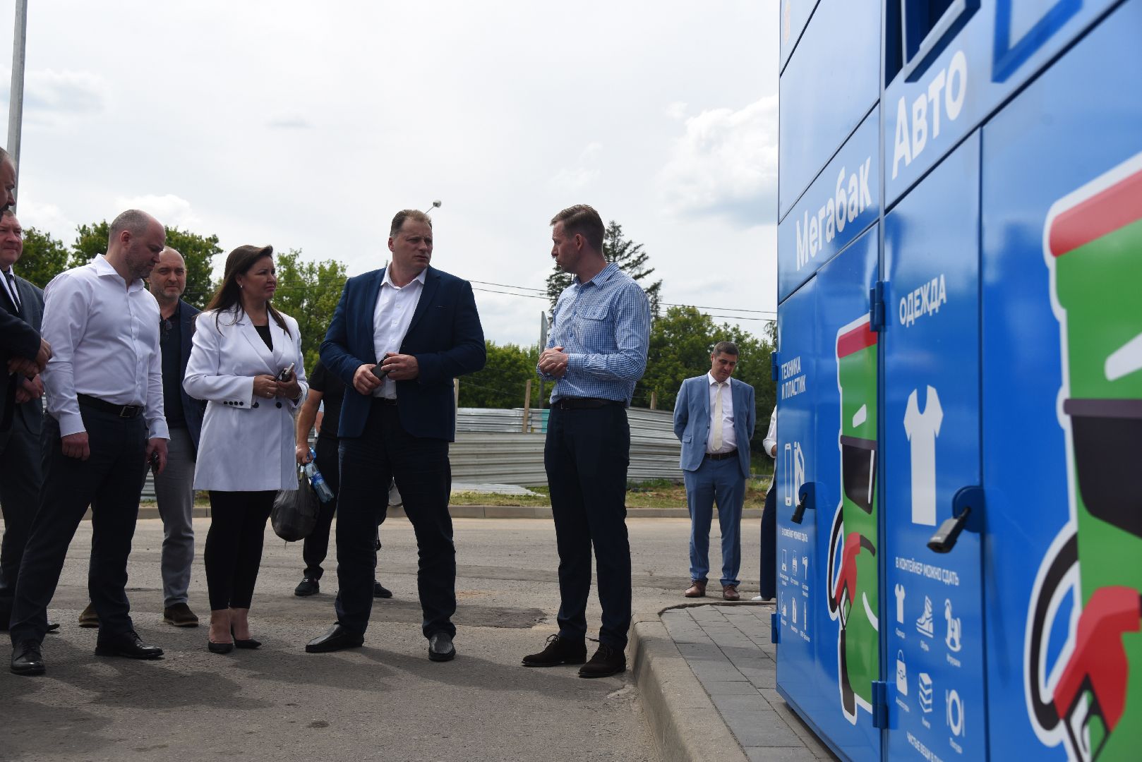 Химки, АЗС, мусор