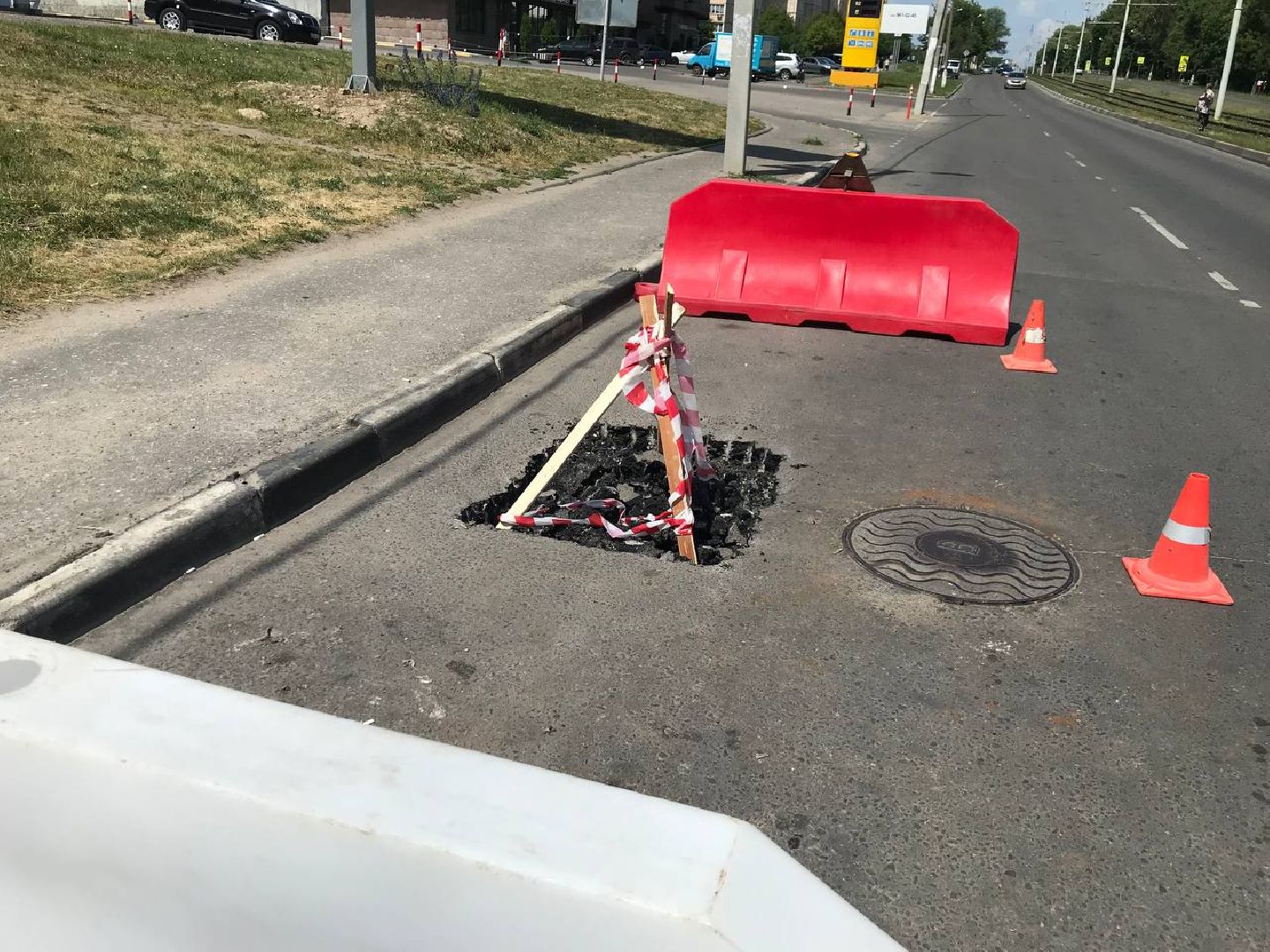 Коломна, дороги, благоустройство