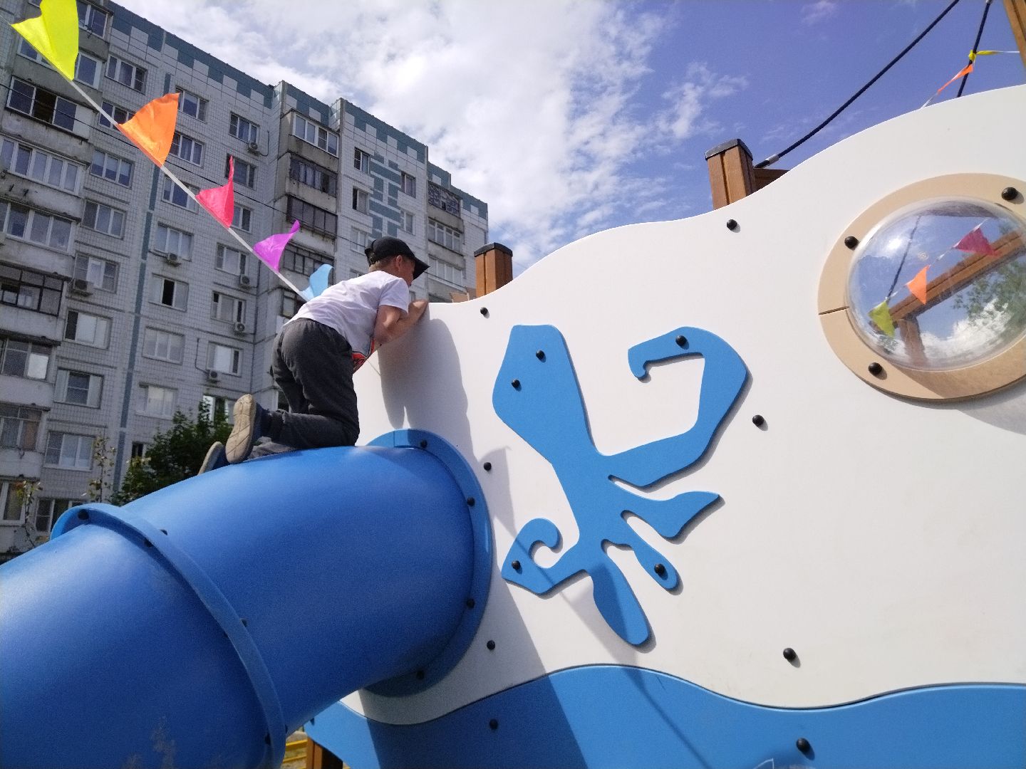 Губернаторская игровая площадка, детская площадка, Мытищи, Пироговский