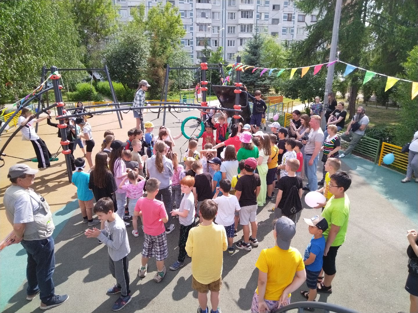 Губернаторская игровая площадка, детская площадка, Мытищи, Пироговский