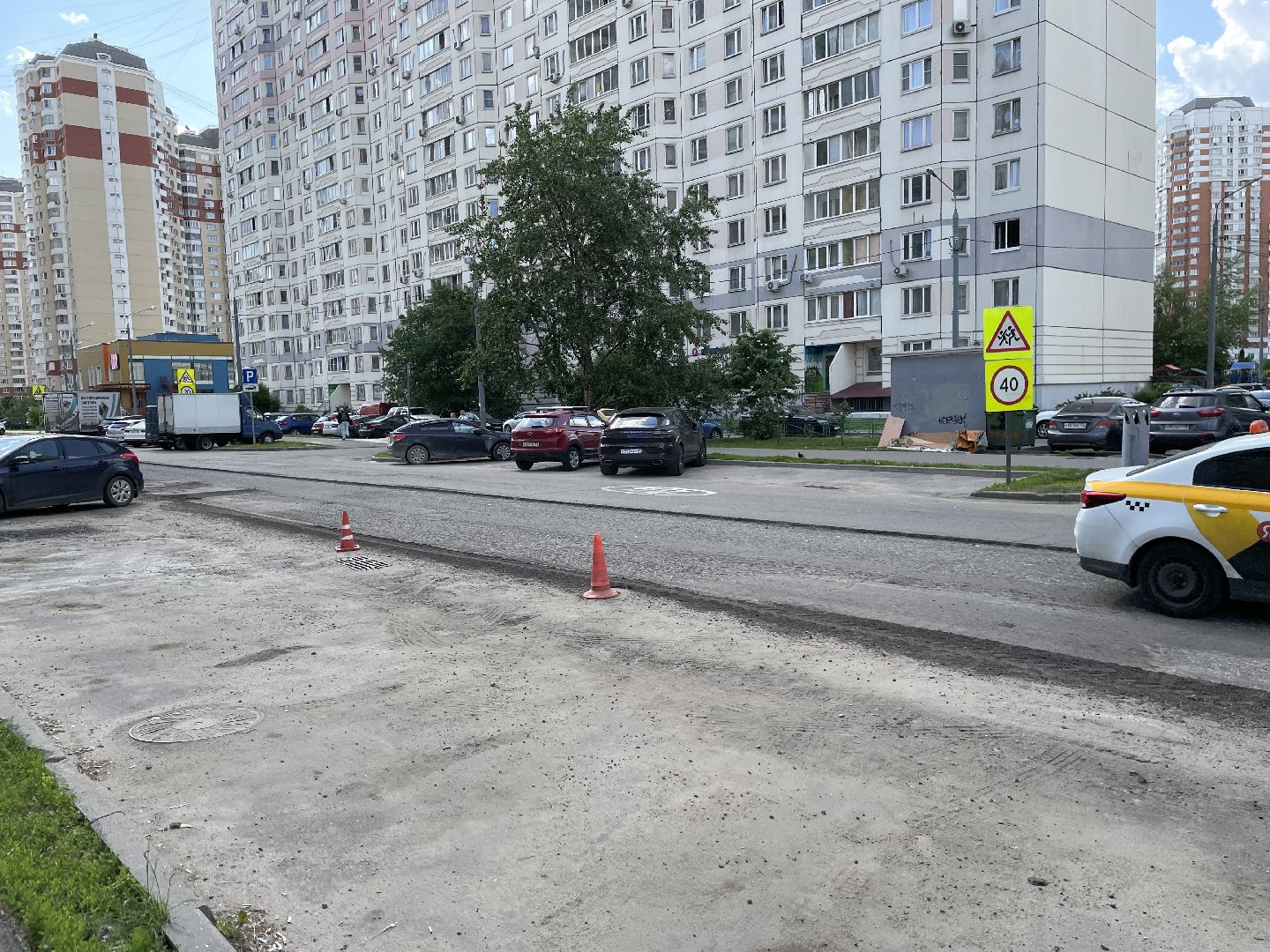 Дорога, асфальт, проспект, Люберцы