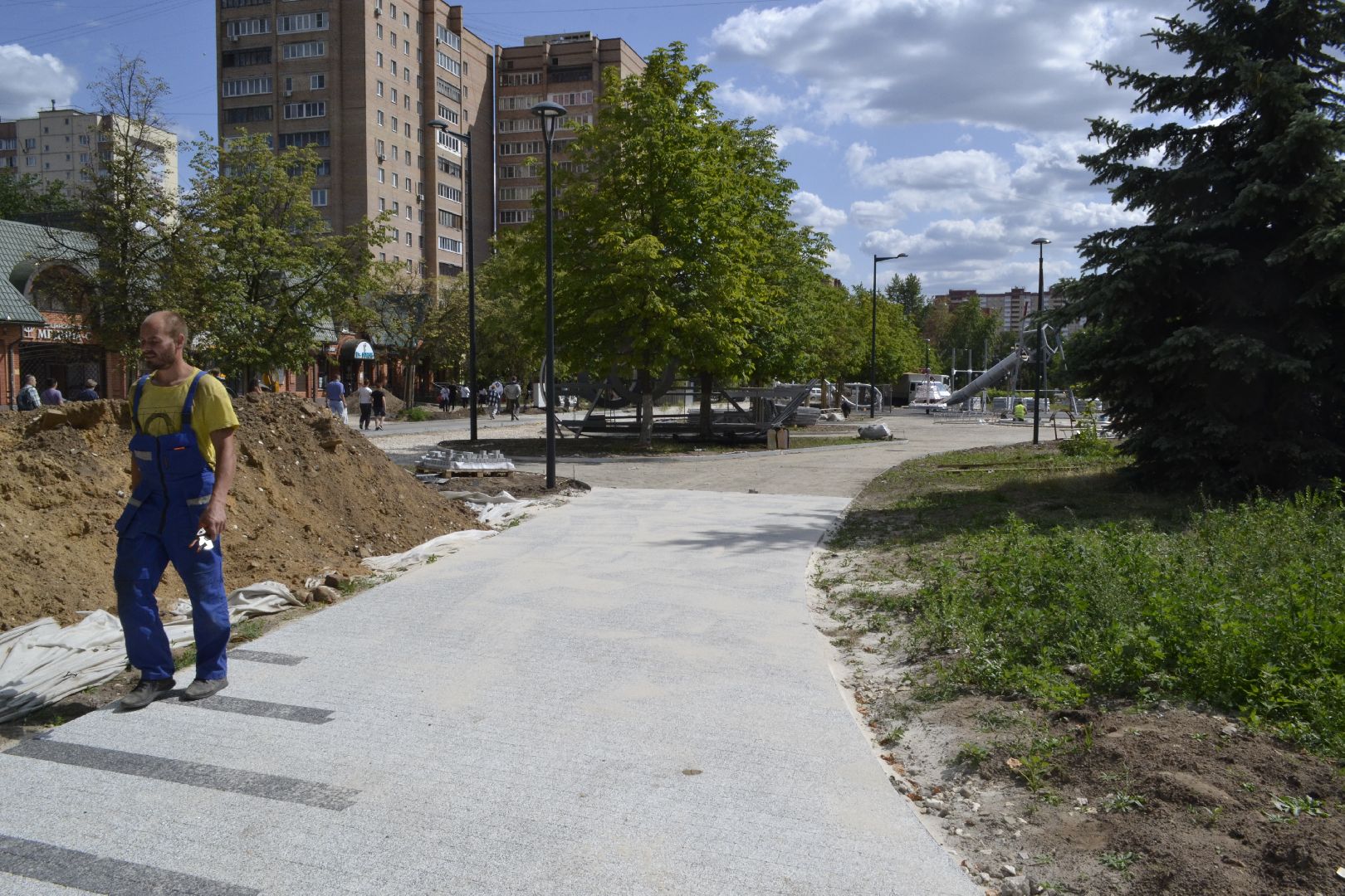 Балашиха, Подмосковье, благоустройство, скверы, Игорь Брынцалов